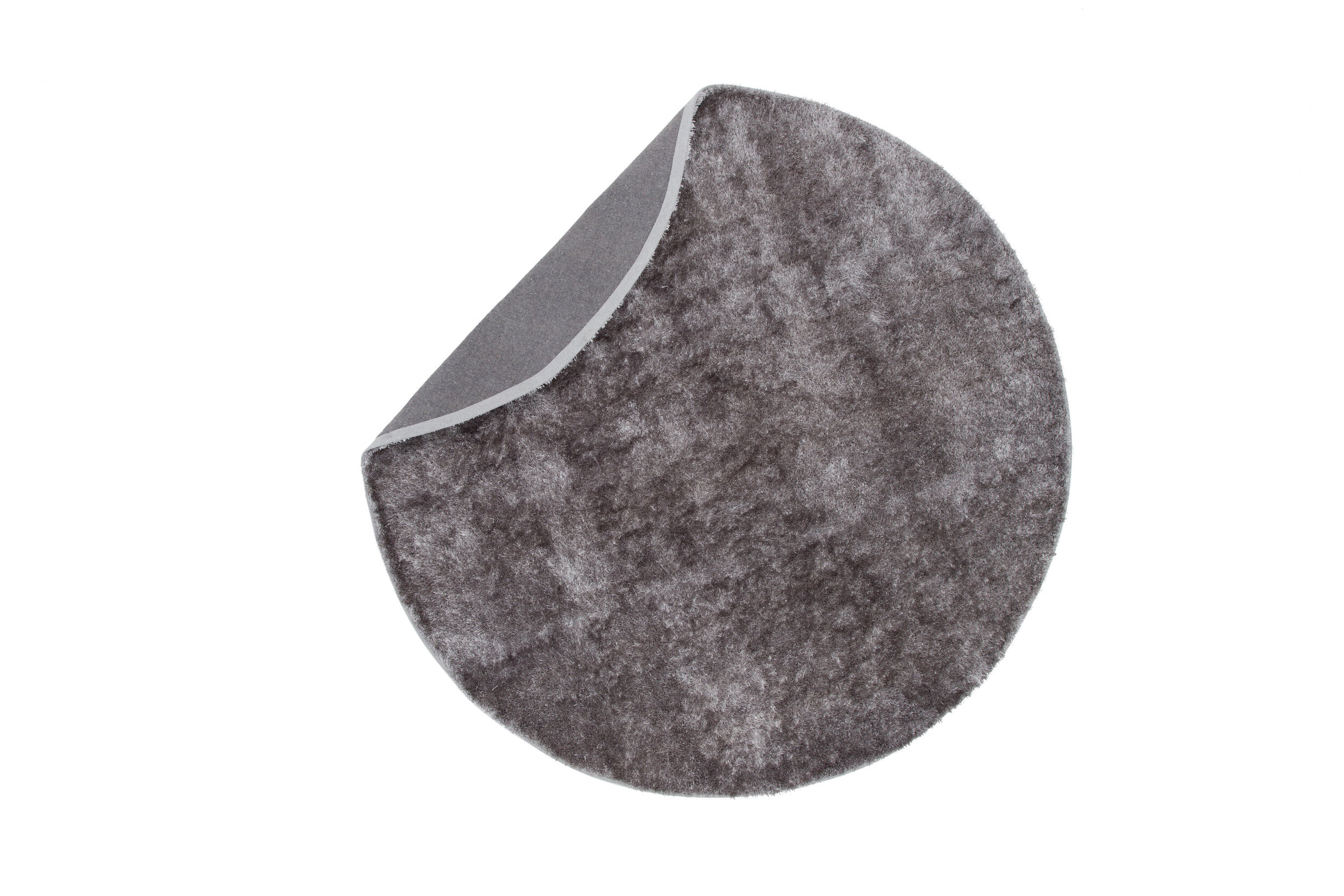 Nohr Rond Vloerkleed 'Der' 200cm, kleur Grijs