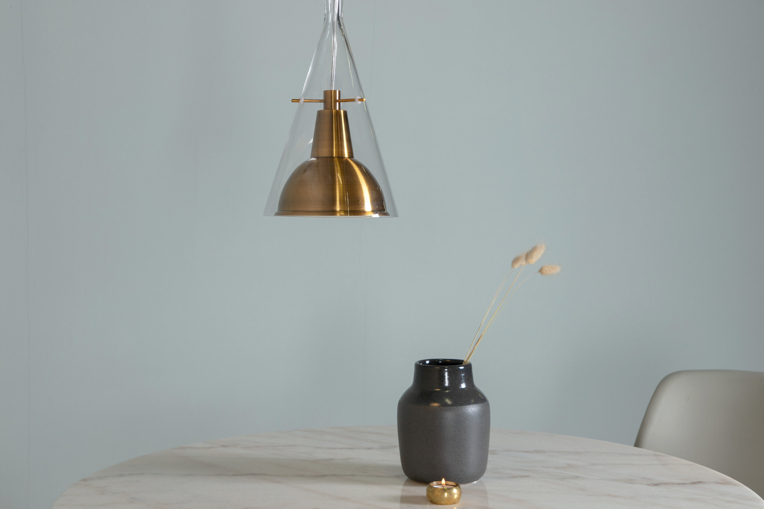 Nohr Hanglamp 'Jawara' Glas, kleur Goud