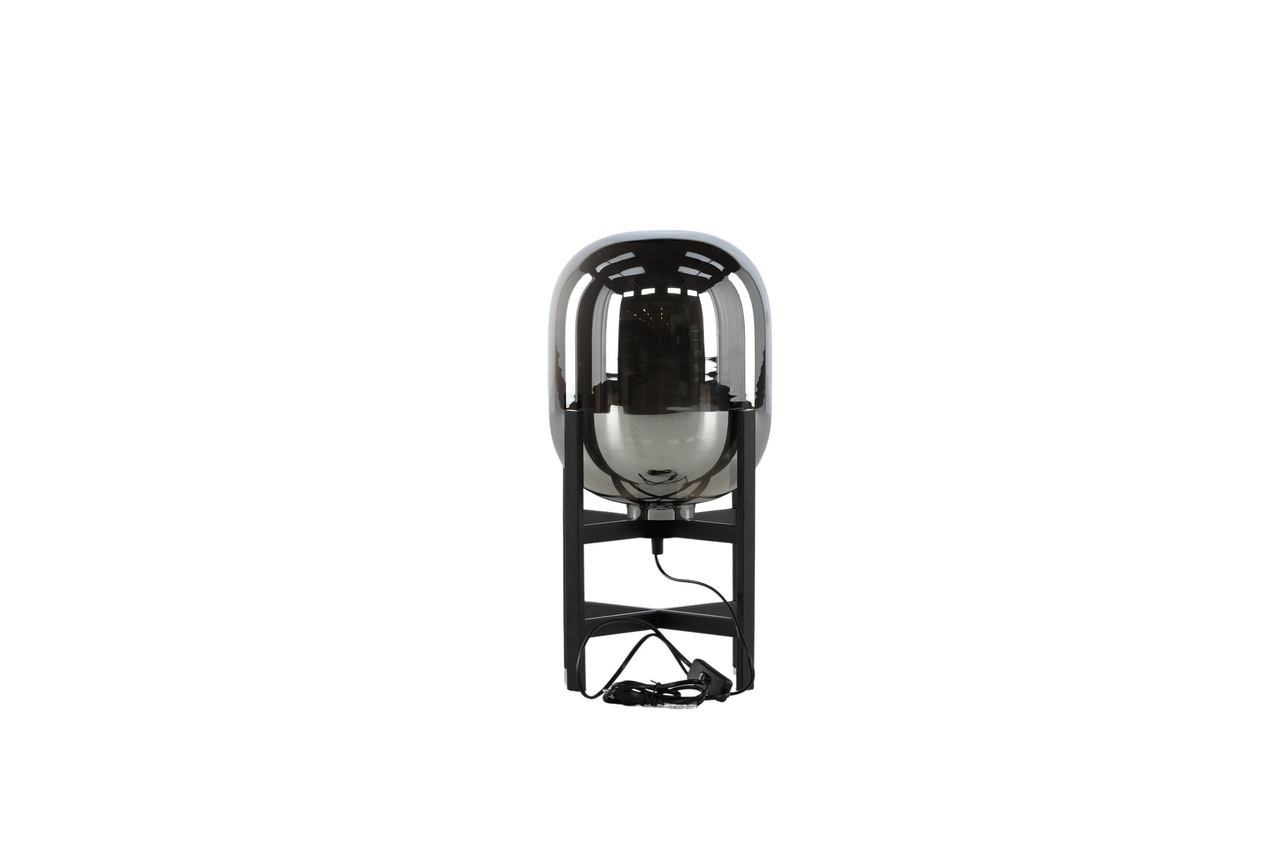 Nohr Tafellamp 'Syed' Glas, kleur Zwart