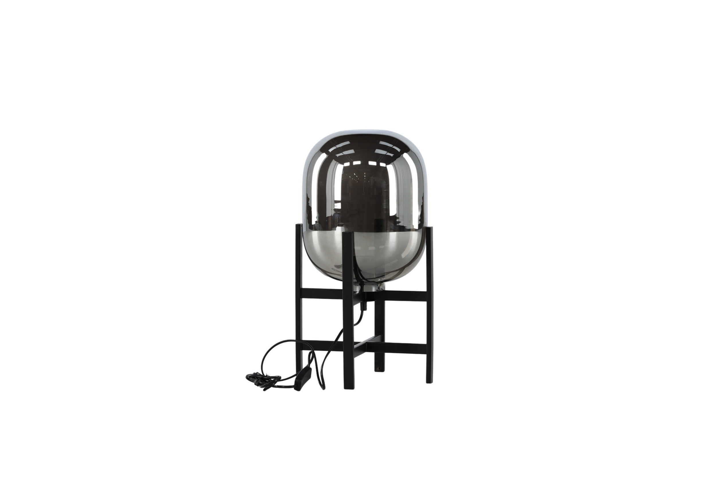 Nohr Tafellamp 'Syed' Glas, kleur Zwart