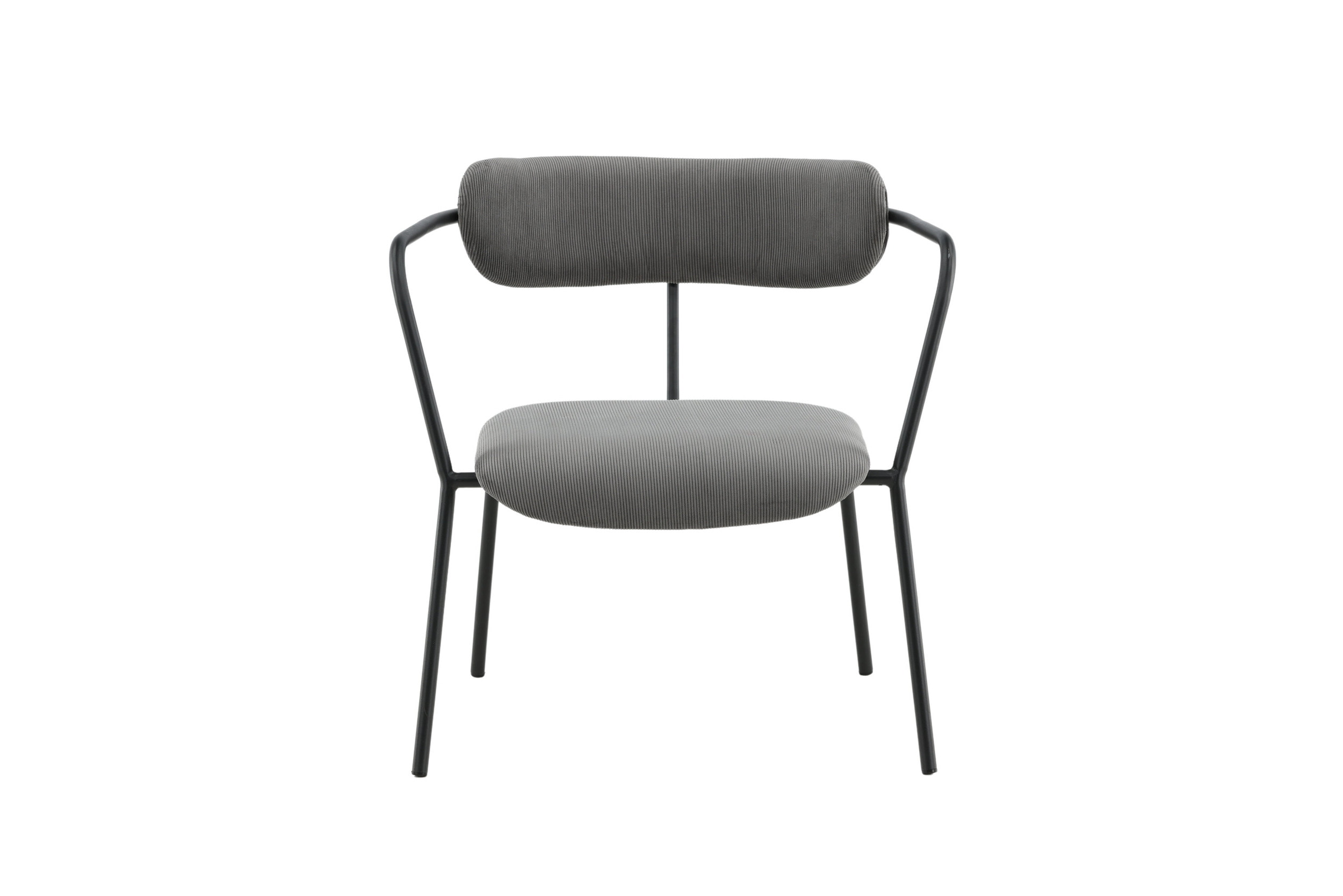 Nohr Fauteuil 'Traver' Rib, kleur Grijs