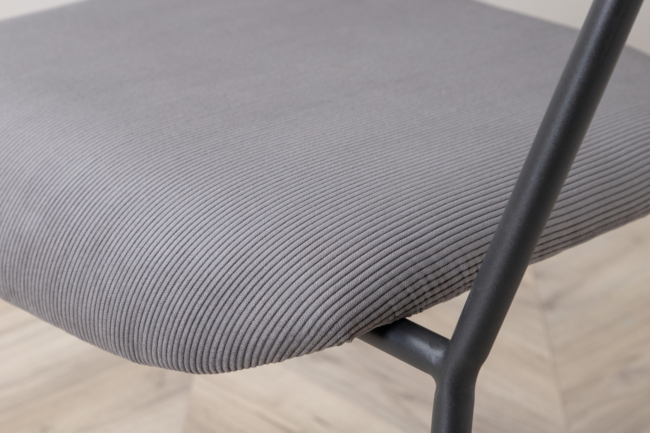 Nohr Fauteuil 'Traver' Rib, kleur Grijs