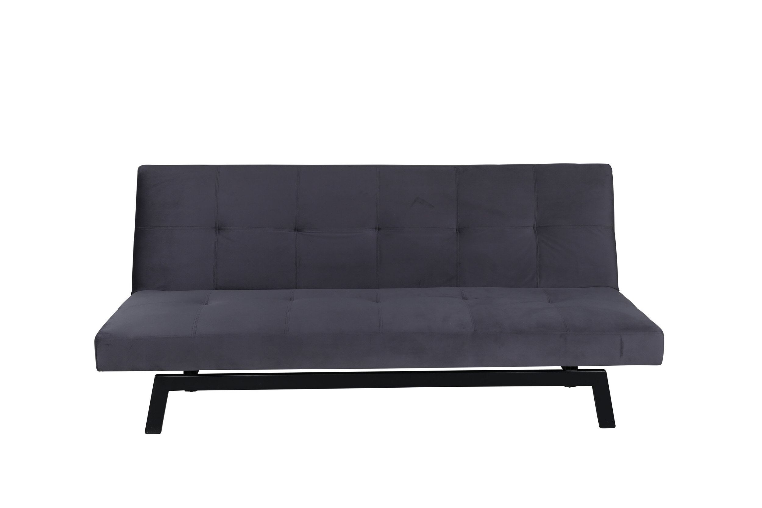 Nohr Slaapbank 'Rhesa' Velvet, kleur Grijs