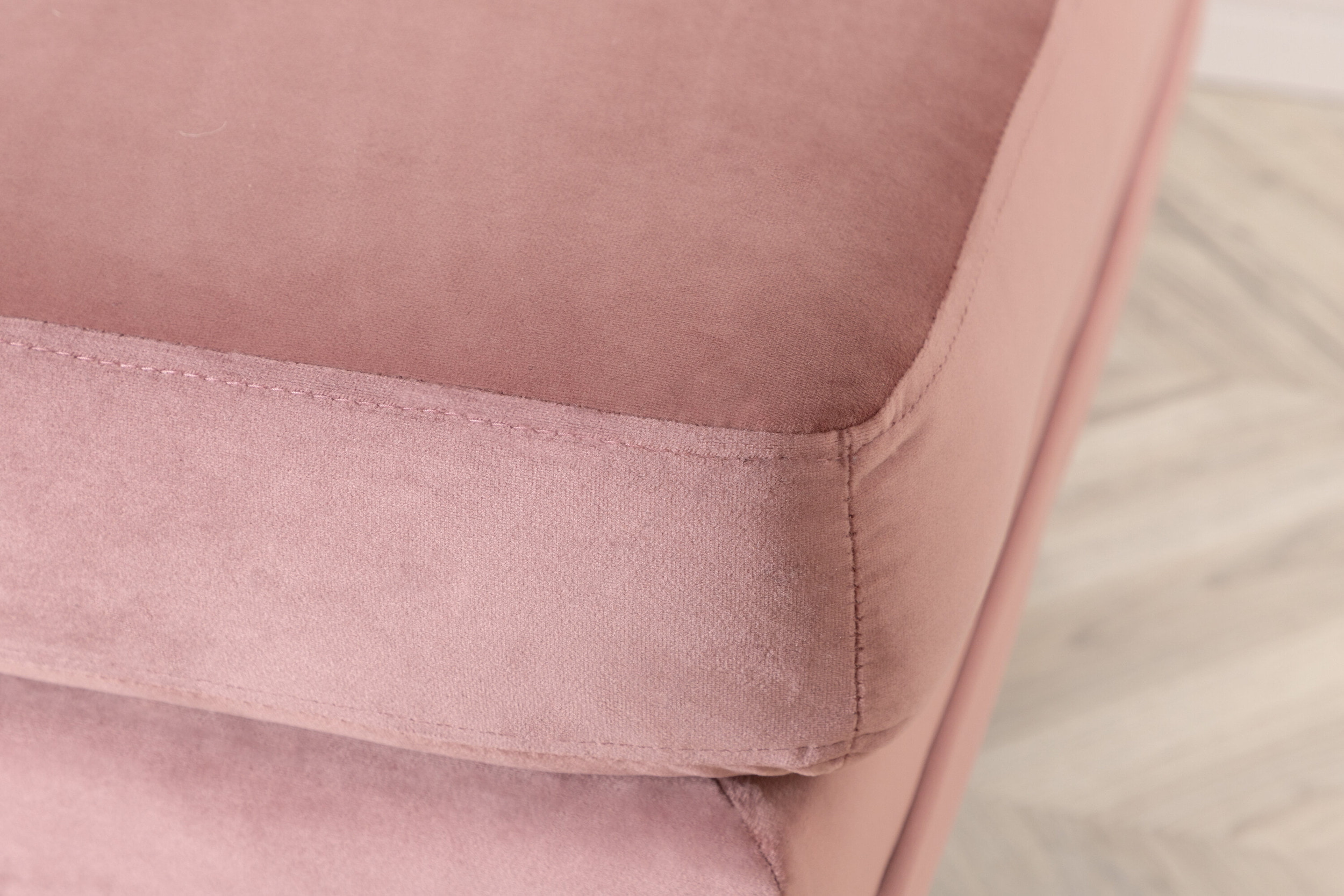 Nohr Hocker 'Tylan' Velvet, kleur Roze