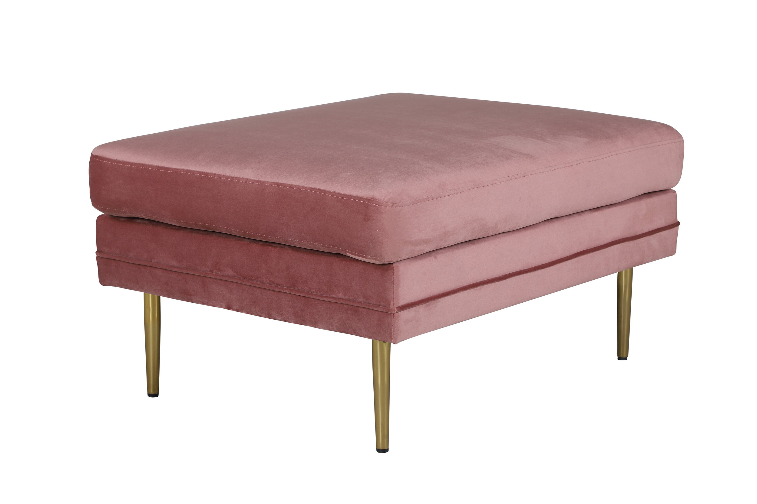 Nohr Hocker 'Tylan' Velvet, kleur Roze