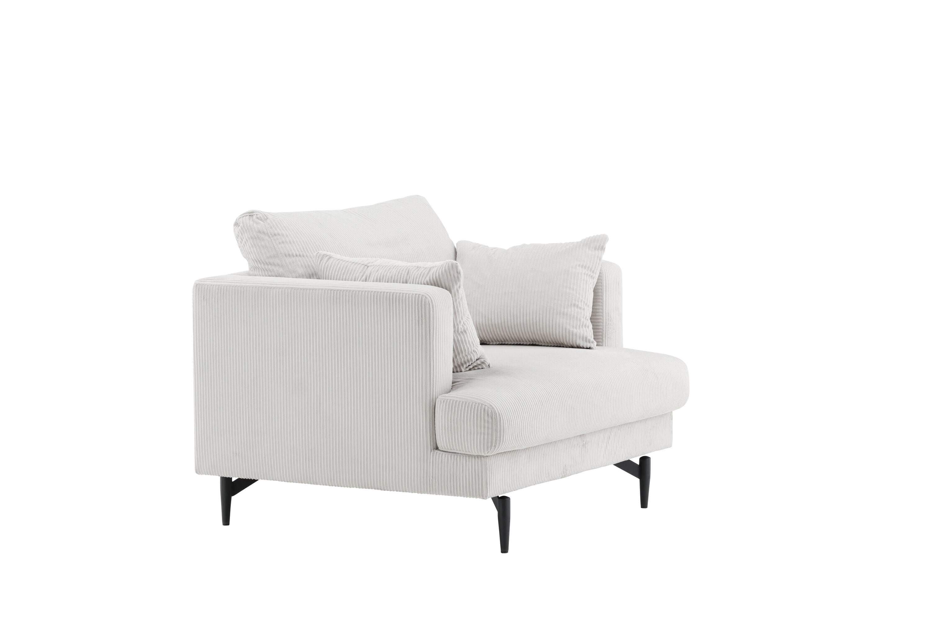 Nohr Fauteuil 'Tamora' Rib, kleur Beige