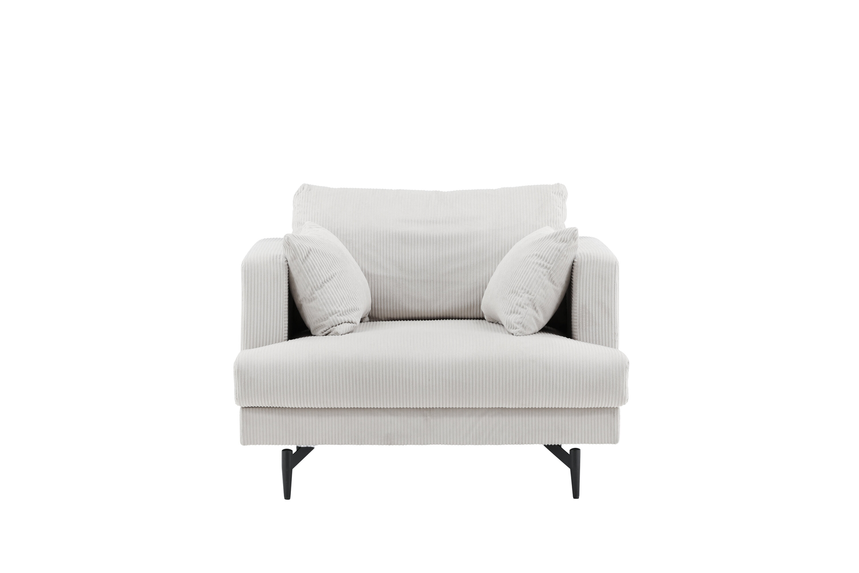 Nohr Fauteuil 'Tamora' Rib, kleur Beige