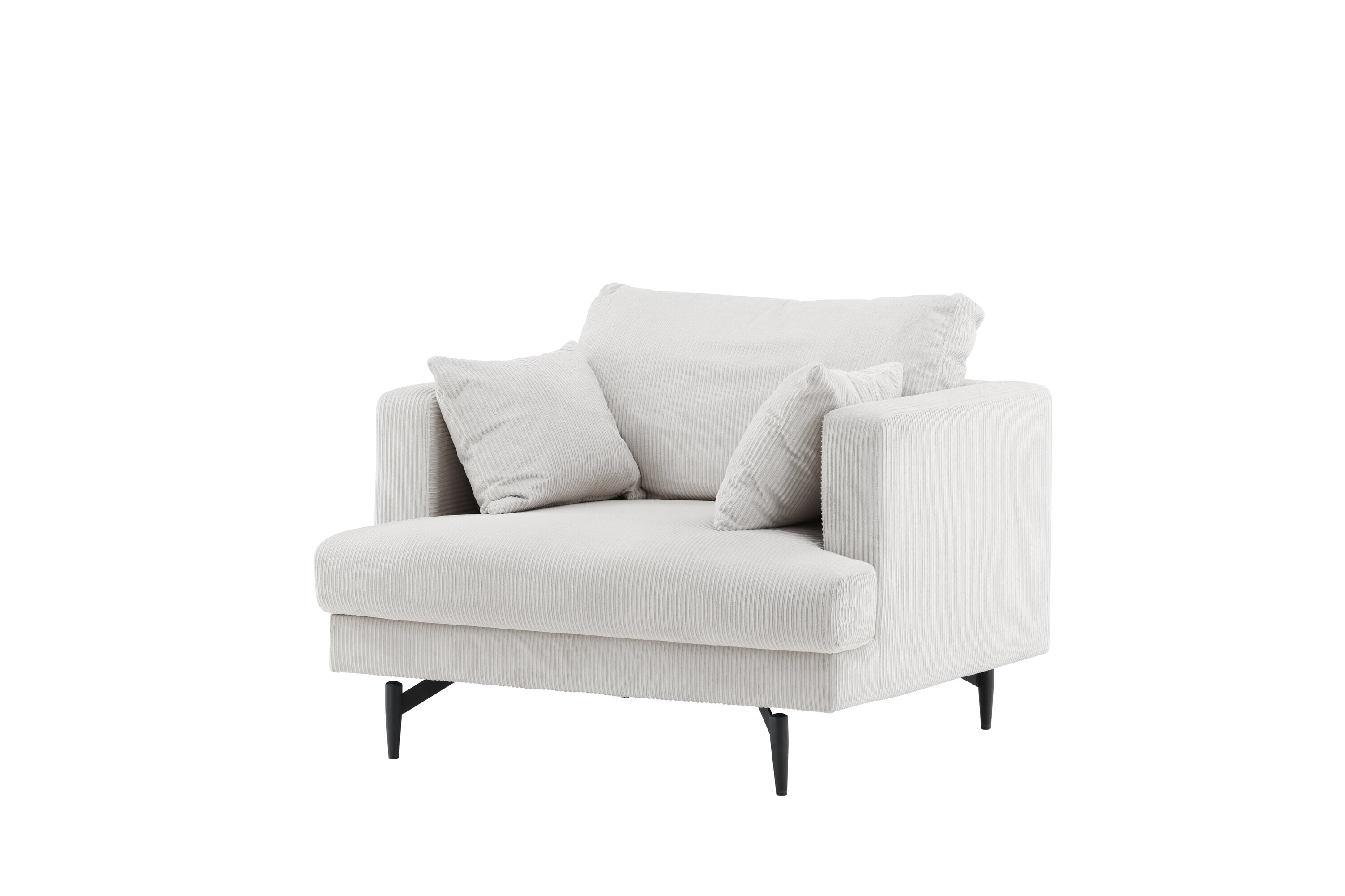 Nohr Fauteuil 'Tamora' Rib, kleur Beige