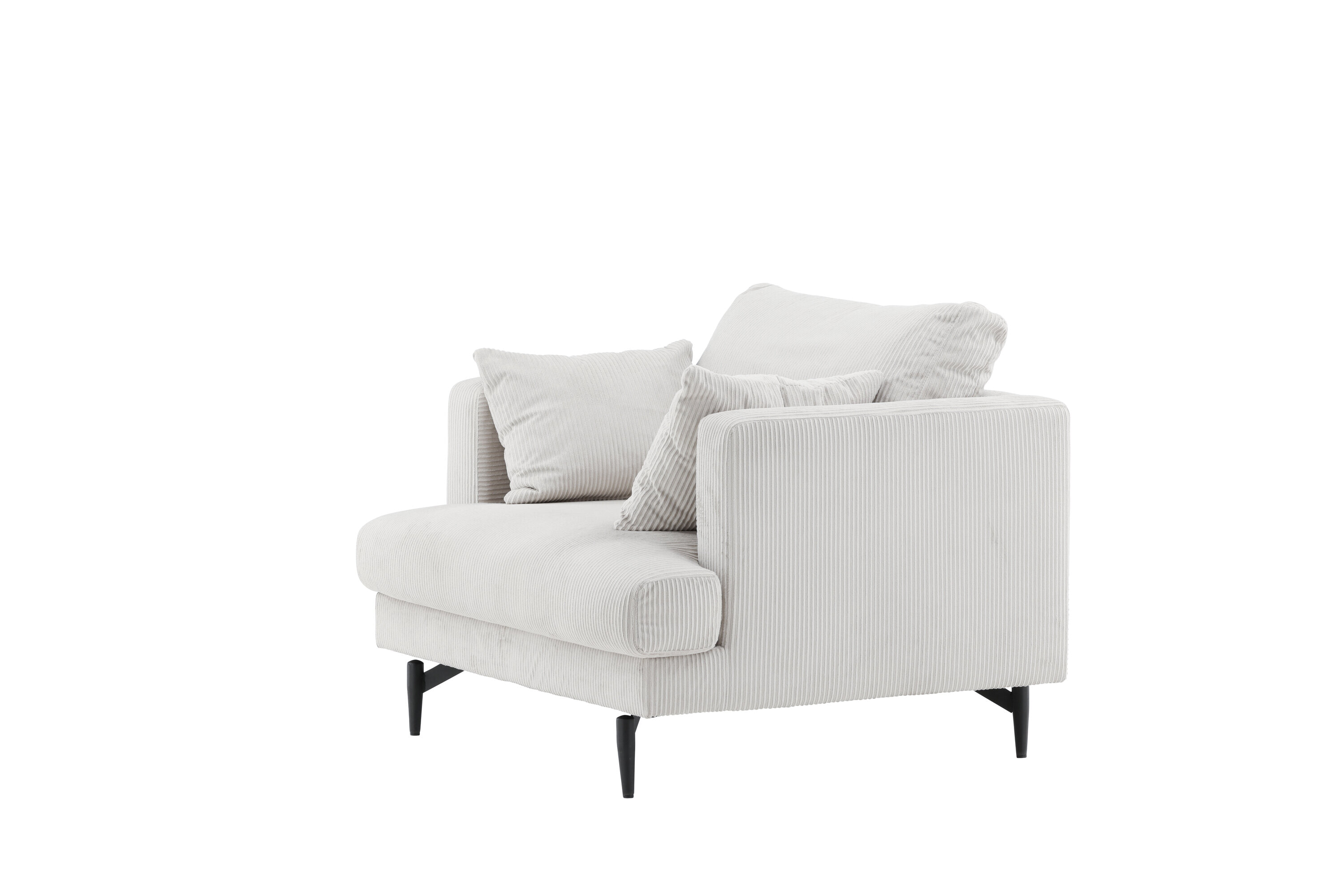 Nohr Fauteuil 'Tamora' Rib, kleur Beige