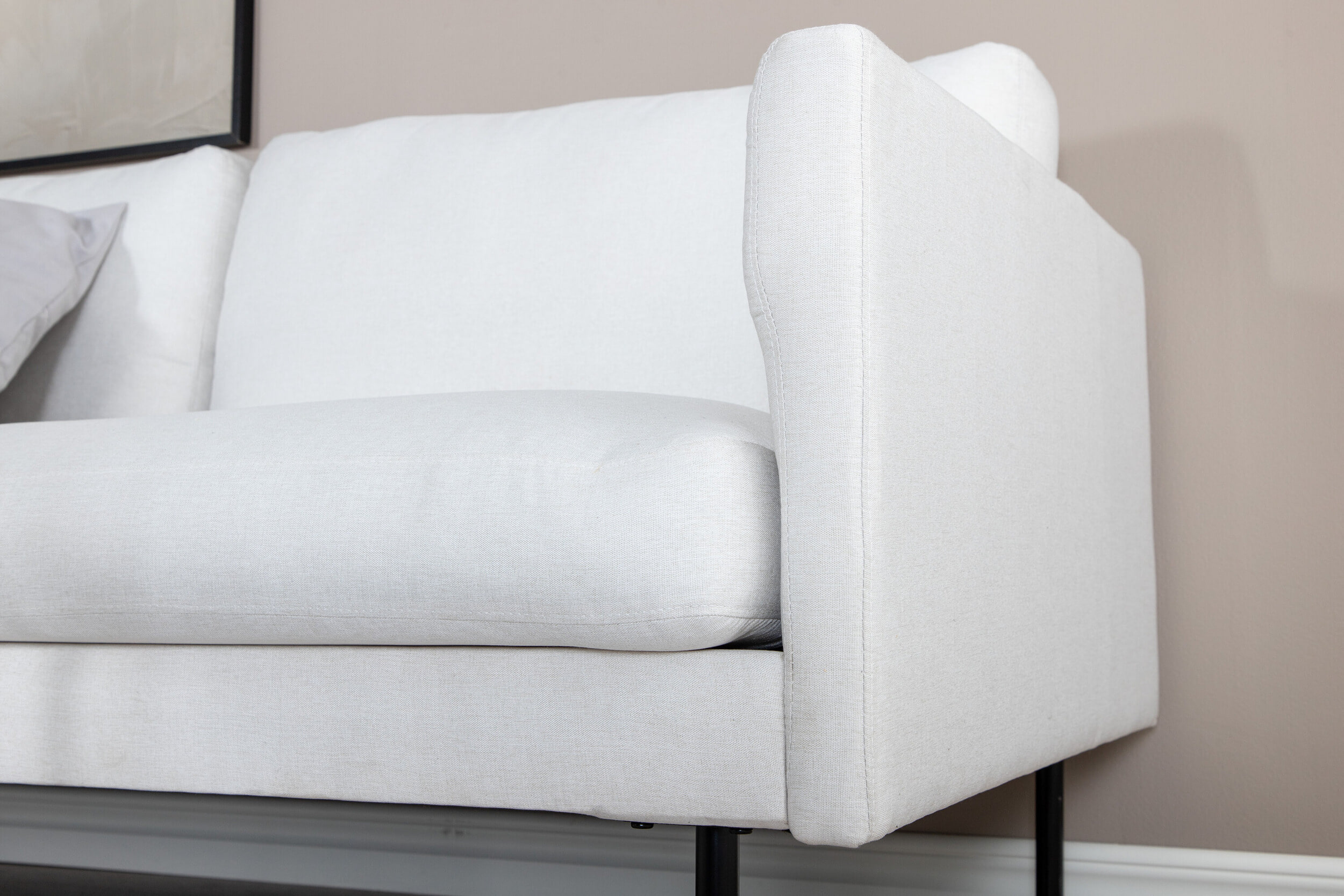 Nohr 2-zits Bank 'Bladimir' kleur Off White