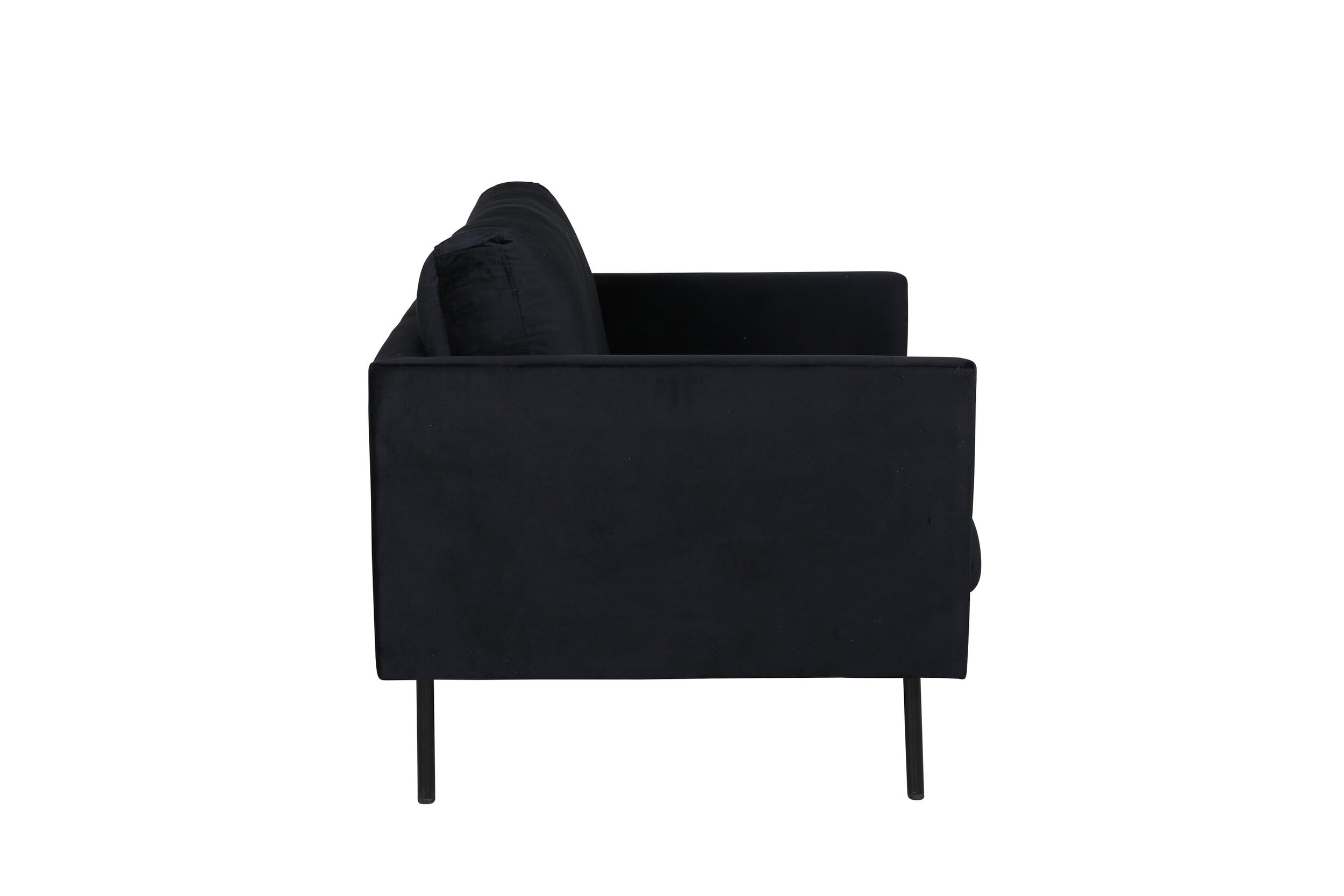 Nohr Fauteuil 'Bladimir' Velvet, kleur Zwart