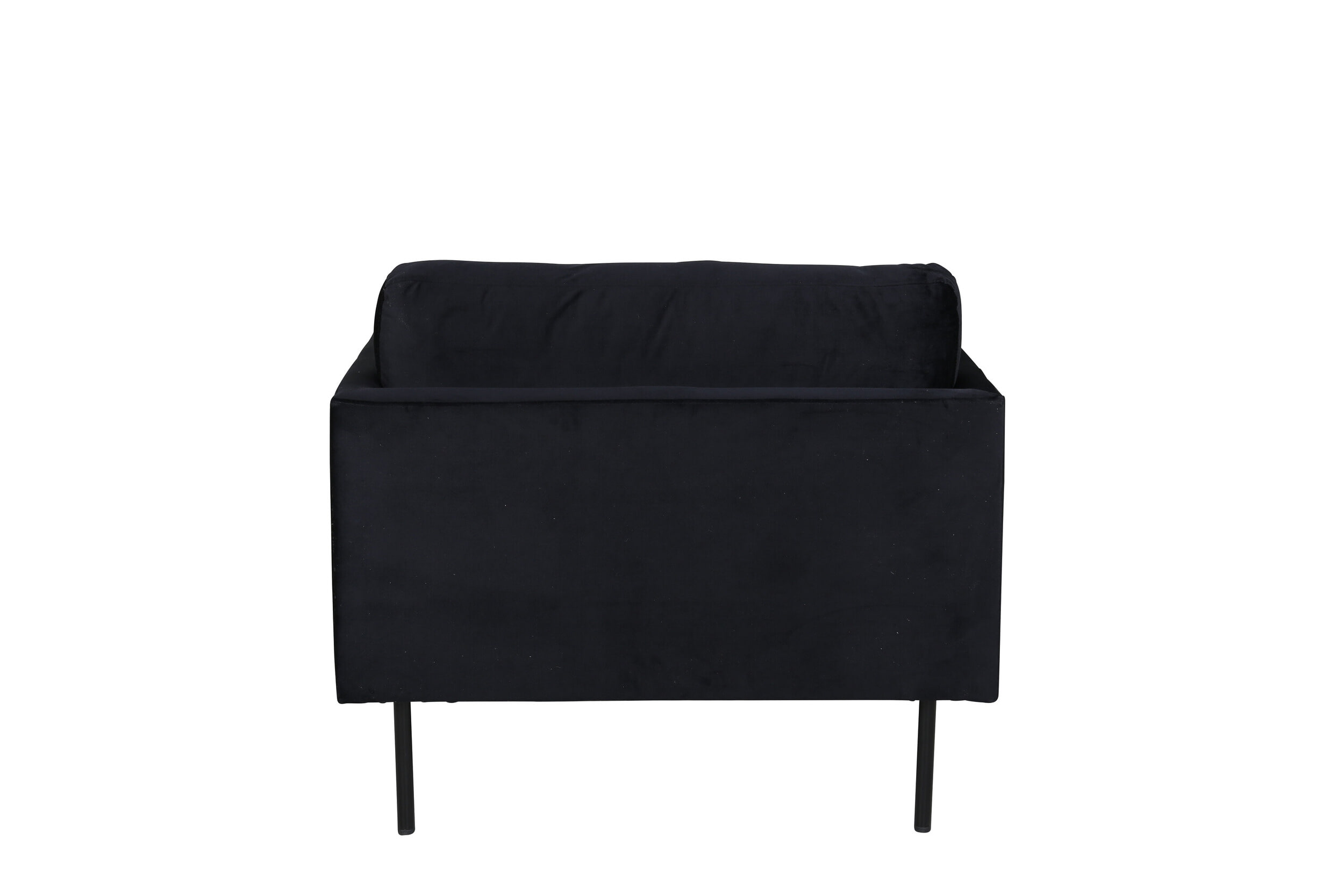Nohr Fauteuil 'Bladimir' Velvet, kleur Zwart