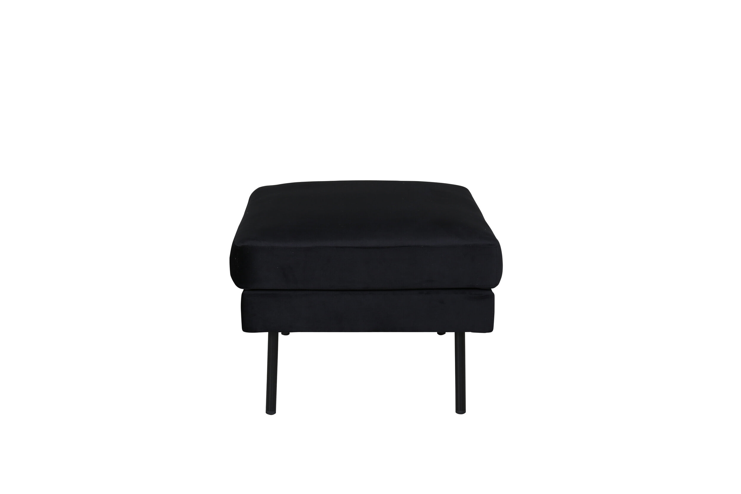 Nohr Hocker 'Bladimir' Velvet, kleur Zwart