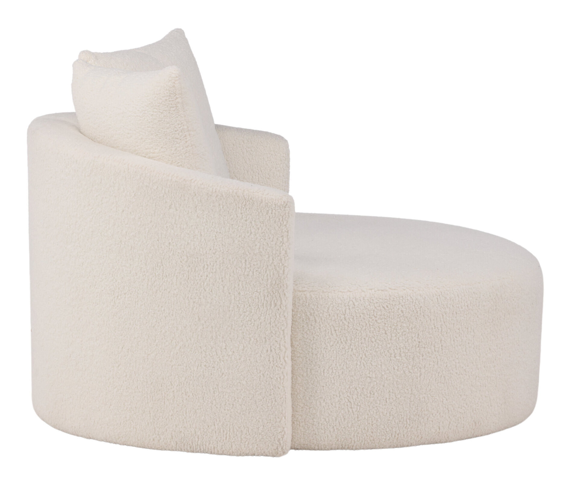 Nohr Loveseat 'Keeli' Teddy, kleur Wit