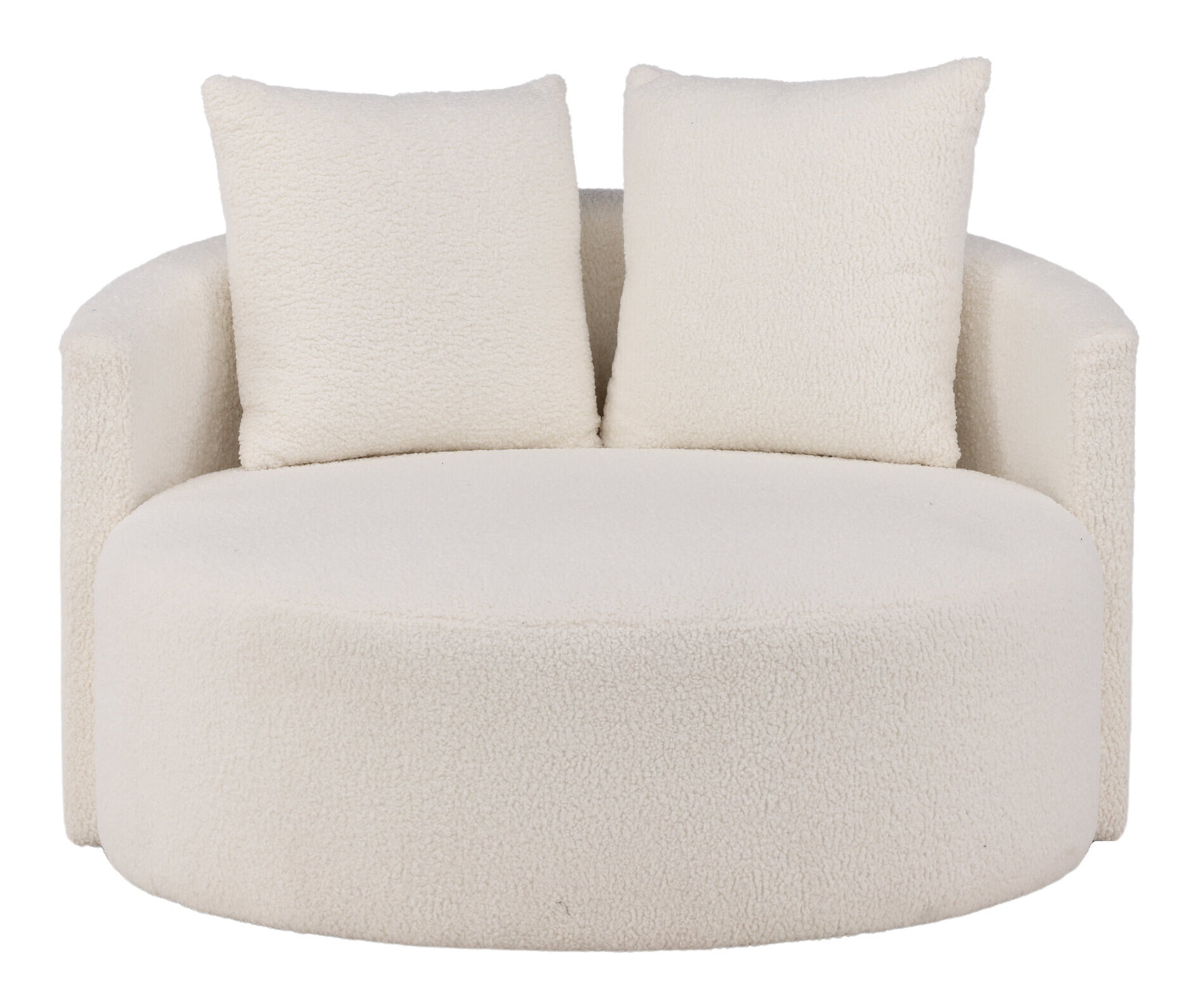 Nohr Loveseat 'Keeli' Teddy, kleur Wit