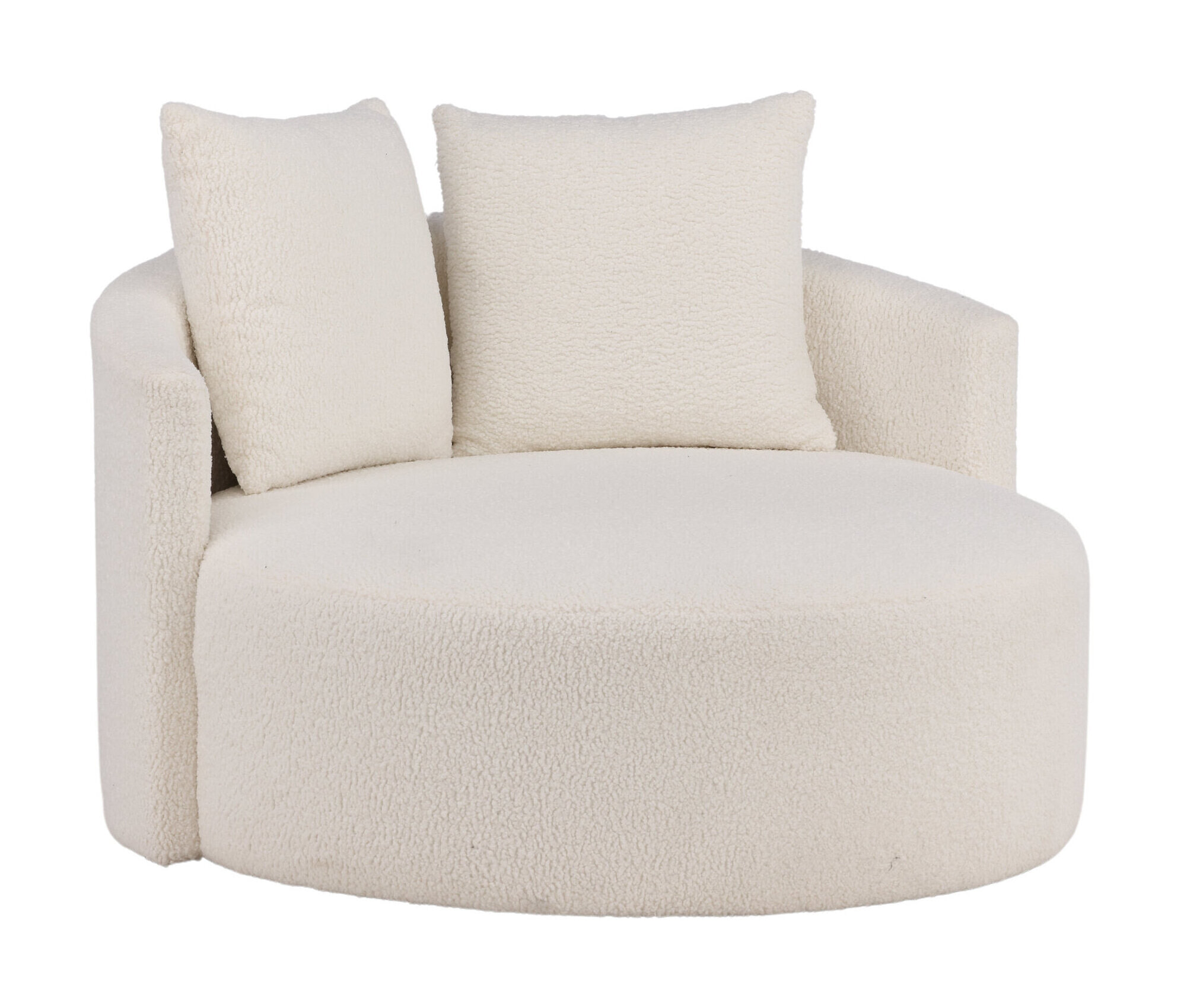 Nohr Loveseat 'Keeli' Teddy, kleur Wit