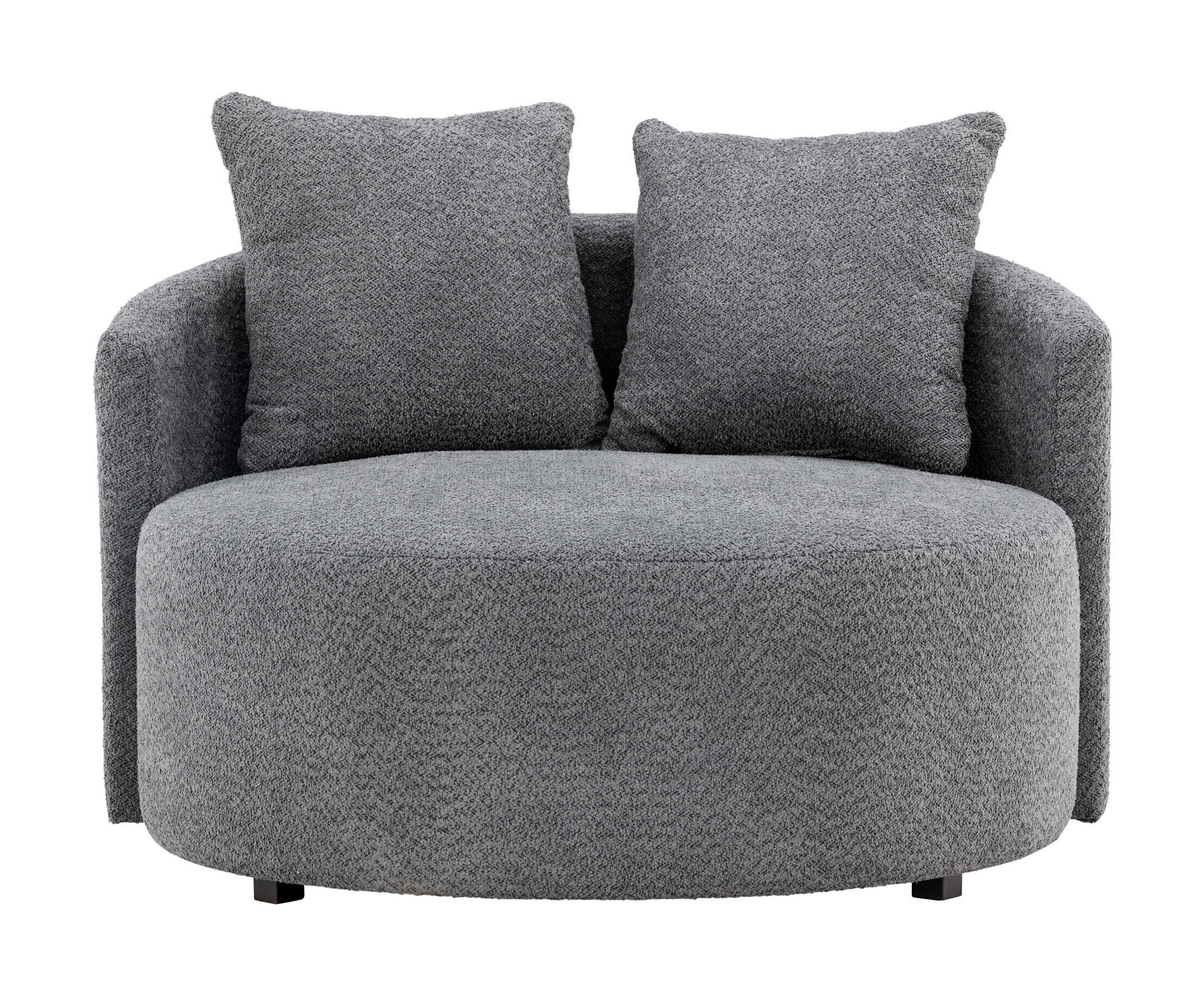 Nohr Loveseat 'Keeli' Teddy, kleur Grijs