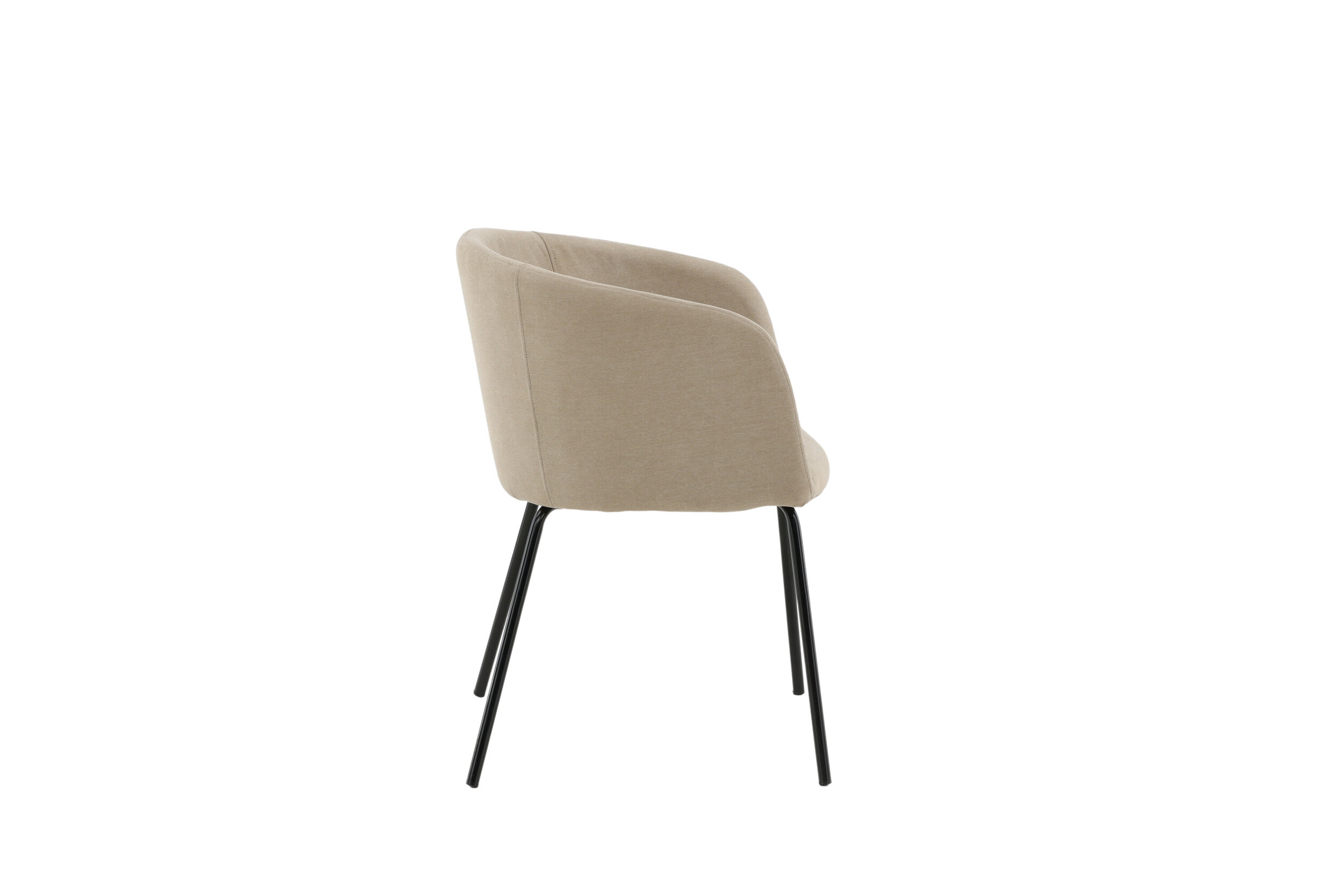 Nohr Eetkamerstoel 'Karna' Linnenlook, kleur Beige
