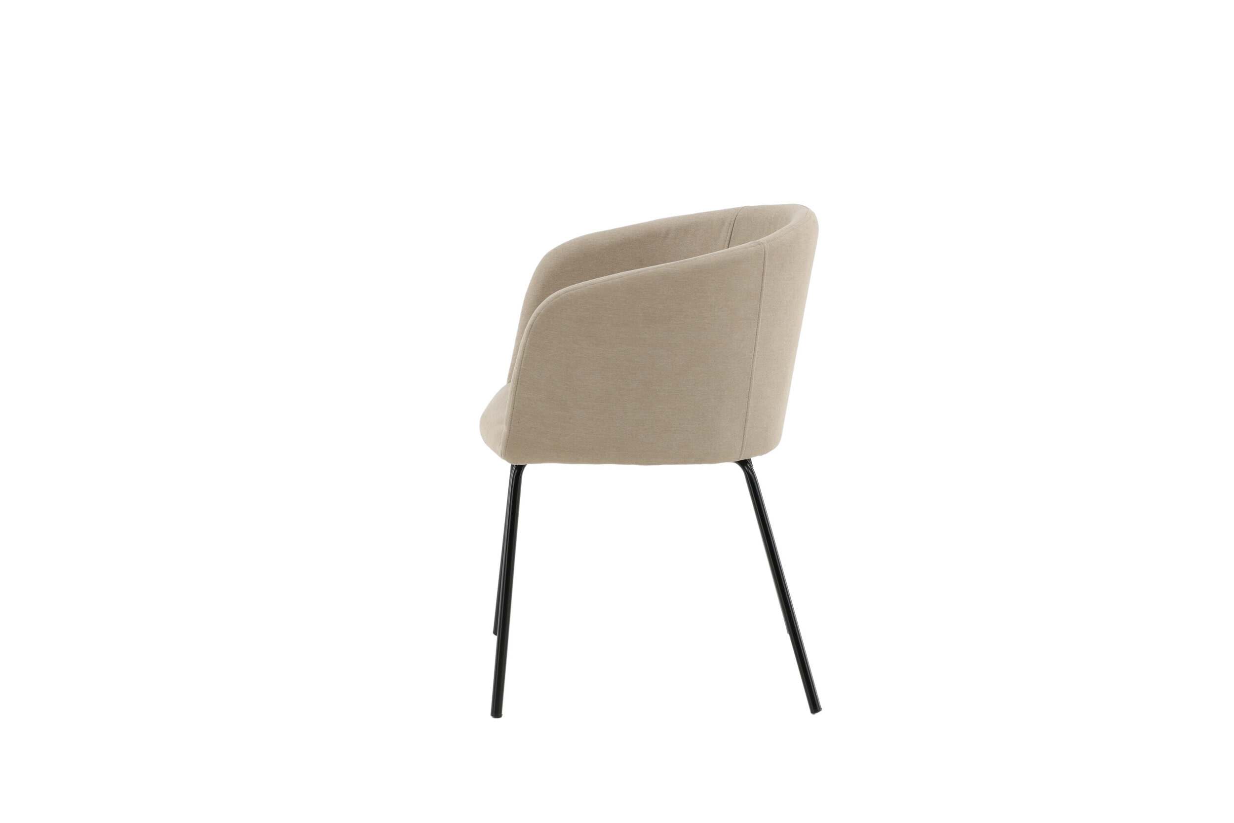 Nohr Eetkamerstoel 'Karna' Linnenlook, kleur Beige