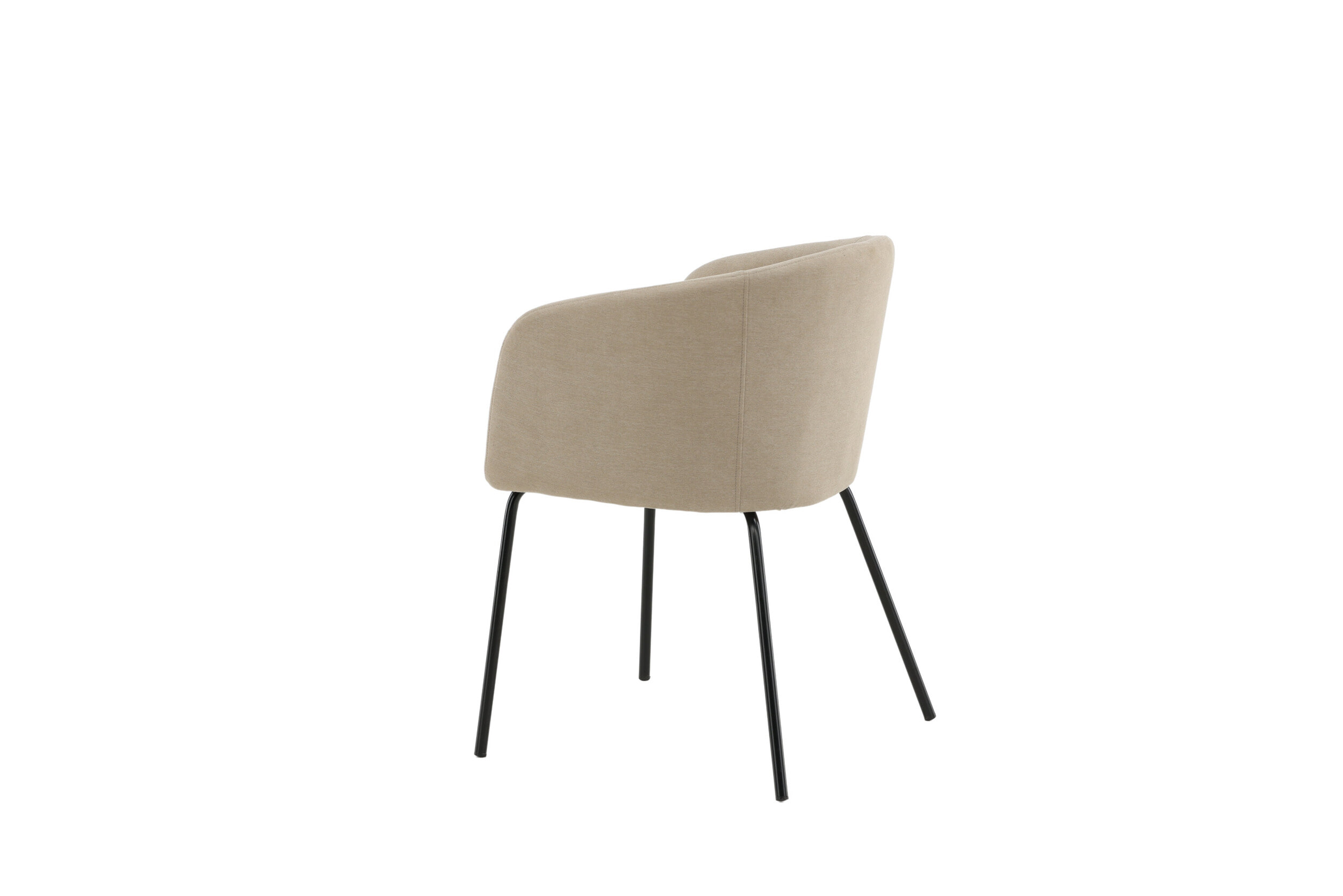 Nohr Eetkamerstoel 'Karna' Linnenlook, kleur Beige