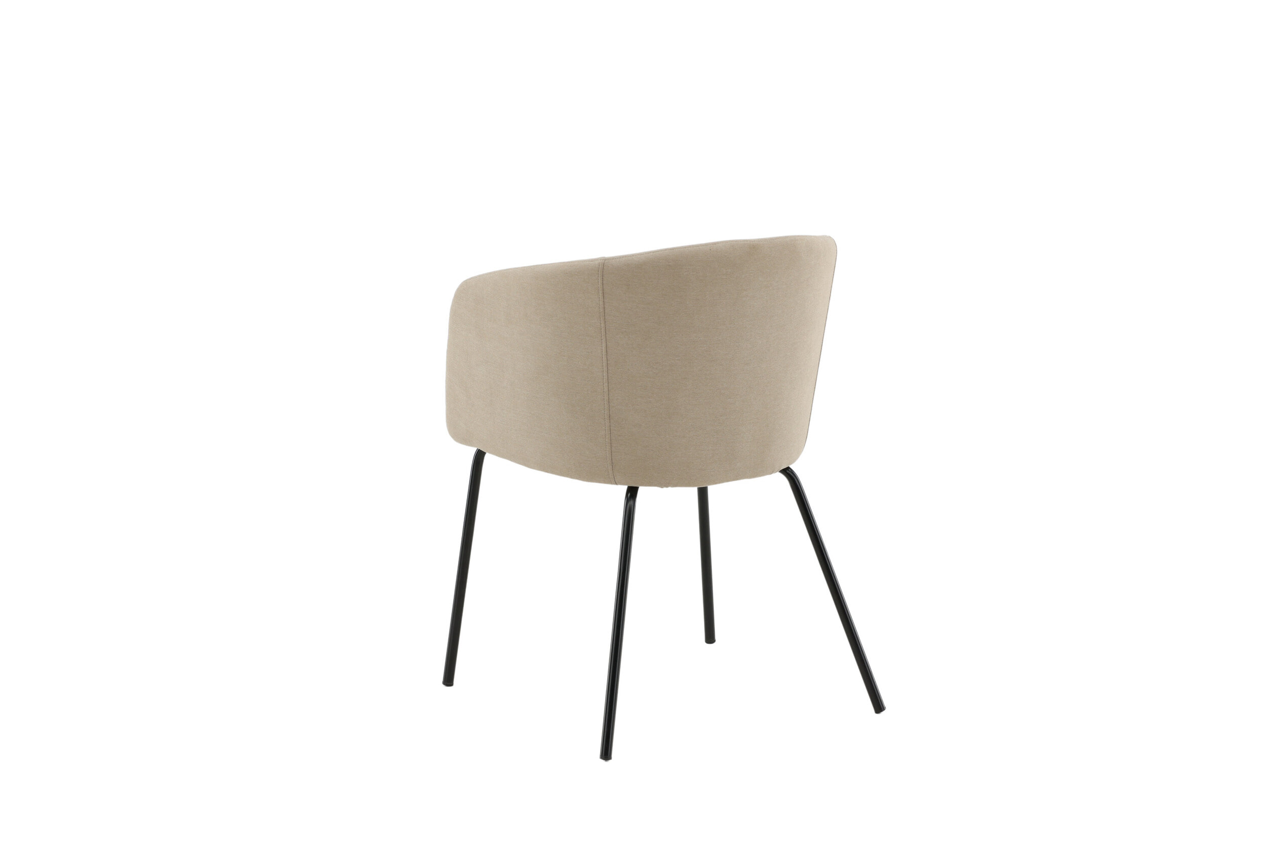 Nohr Eetkamerstoel 'Karna' Linnenlook, kleur Beige