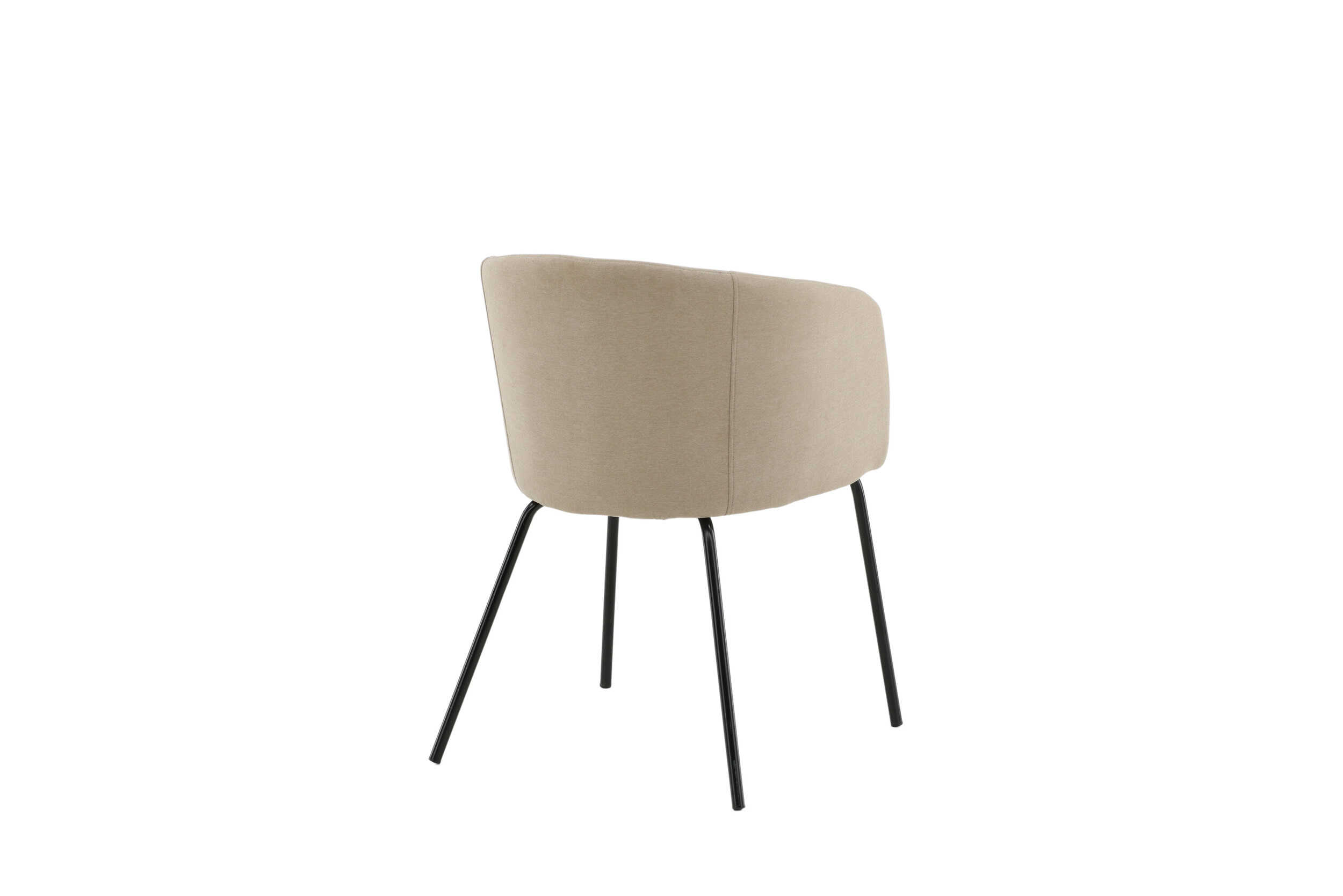 Nohr Eetkamerstoel 'Karna' Linnenlook, kleur Beige