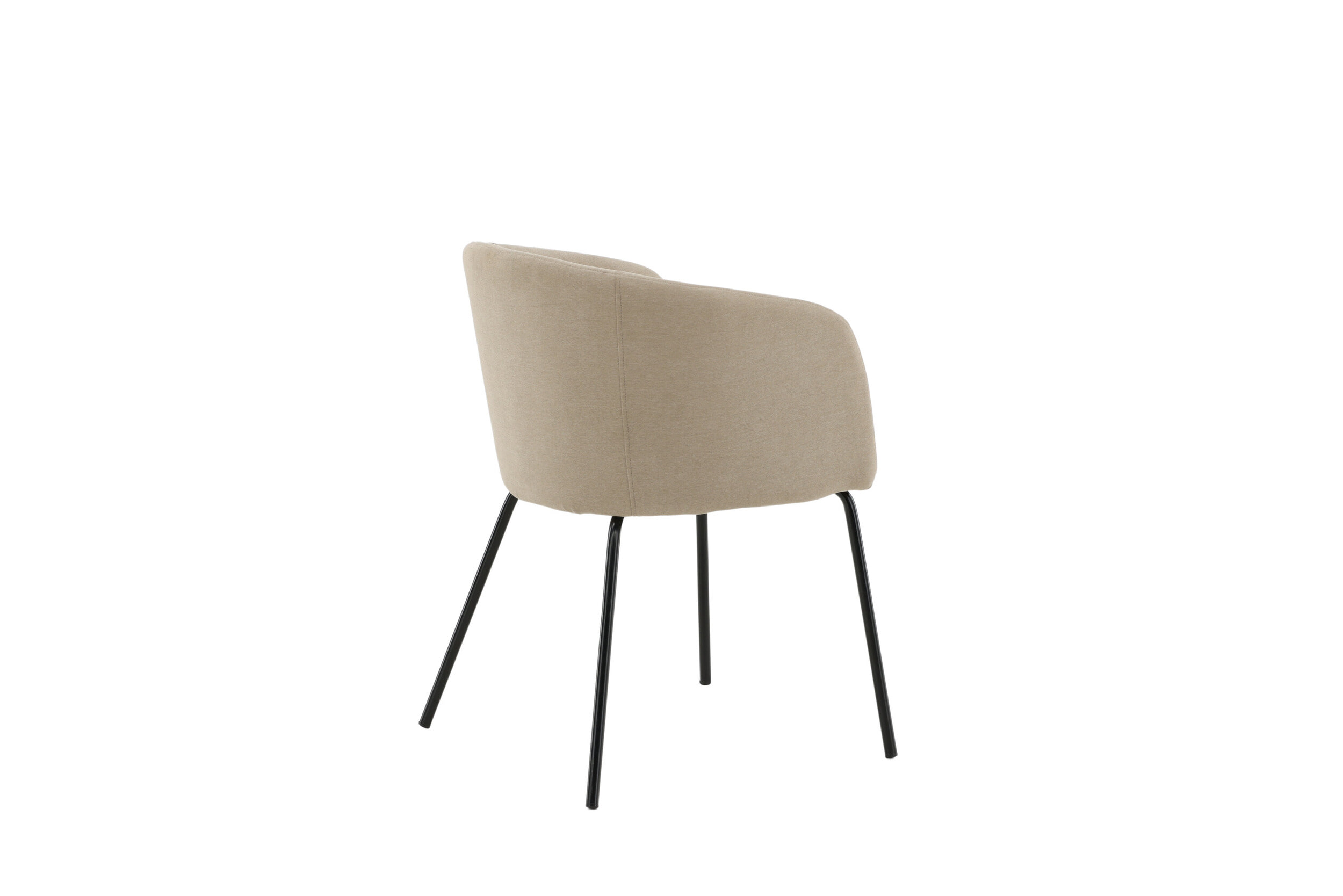 Nohr Eetkamerstoel 'Karna' Linnenlook, kleur Beige