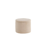 Nohr Poef 'Geralyn' Teddy, kleur Beige