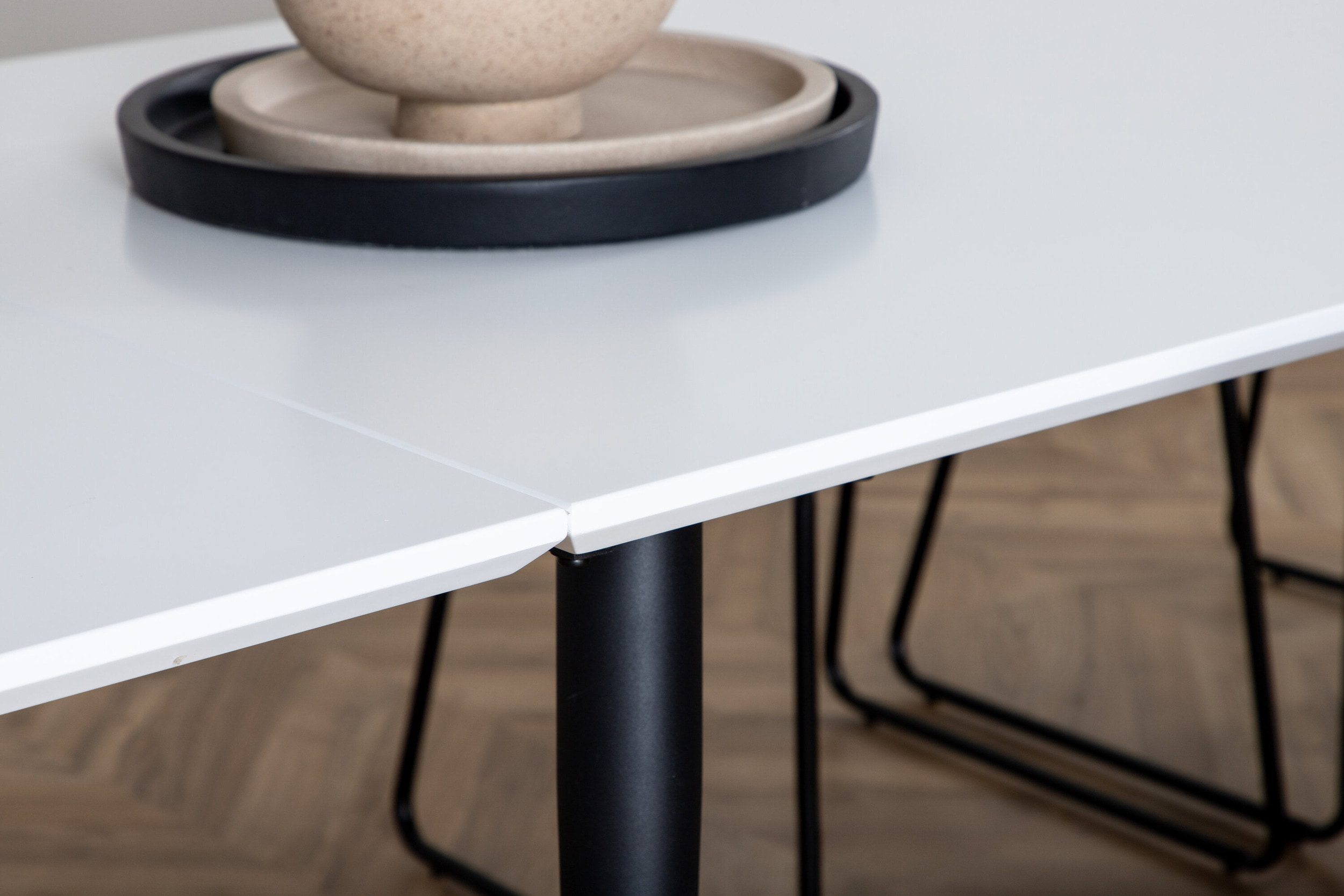Nohr Uitschuifbare Eettafel 'Niema' HPL, 195/285 x 90cm