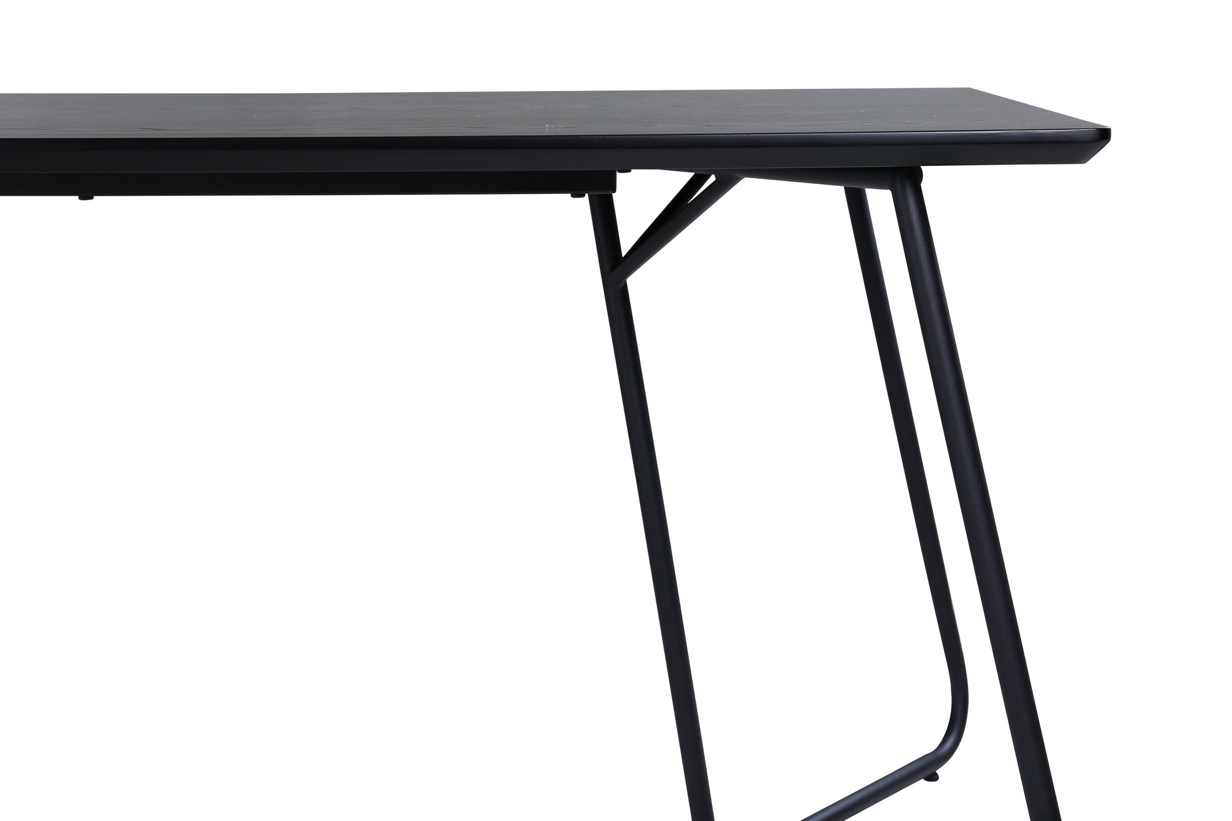 Nohr Eettafel 'Mikella' MDF, 190 x 90cm, kleur Zwart
