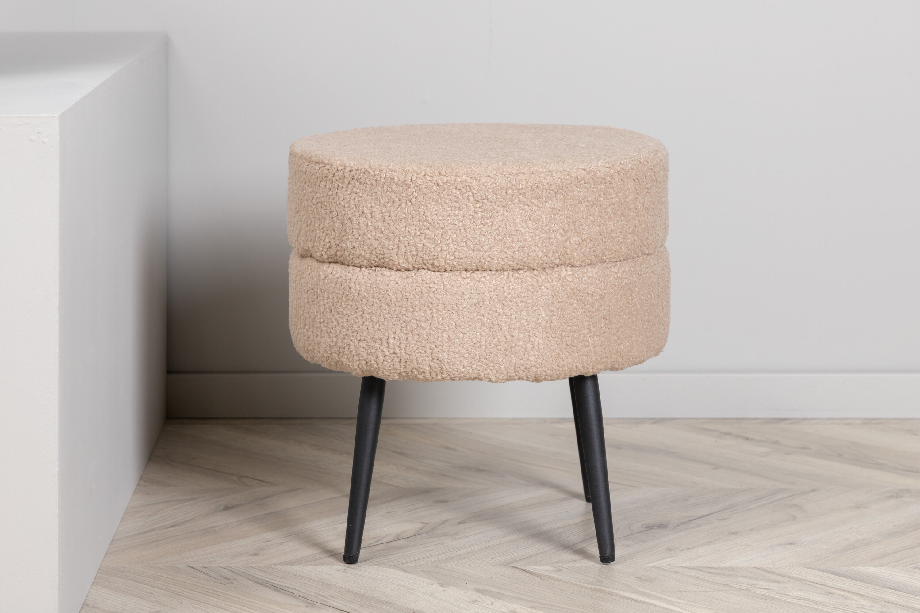 Nohr Poef Akela Teddy - Beige