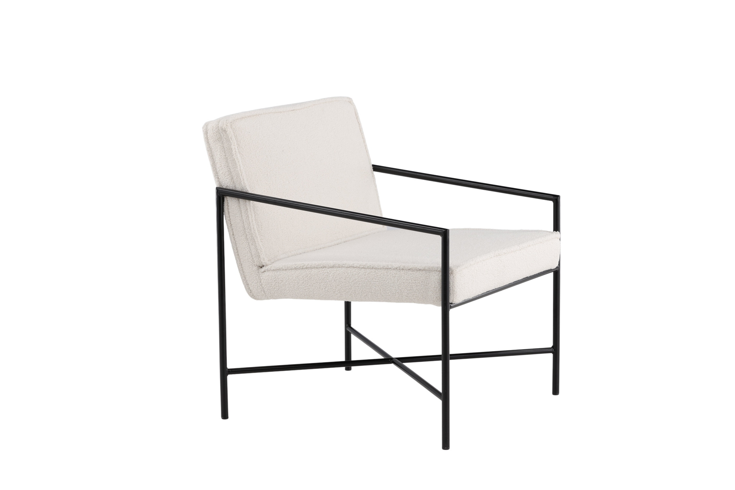Nohr Fauteuil 'Sidra' Teddy, kleur Off White