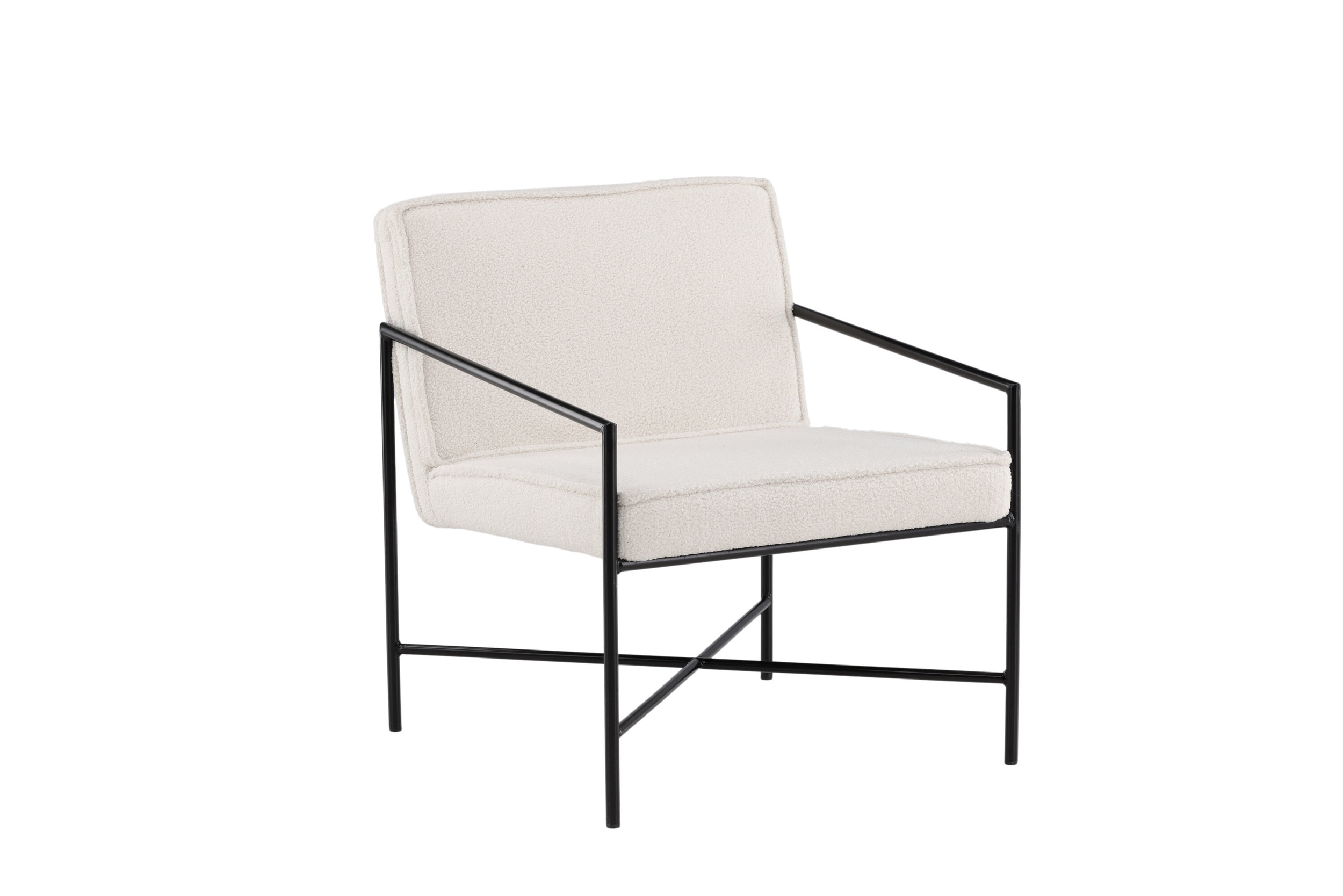 Nohr Fauteuil 'Sidra' Teddy, kleur Off White