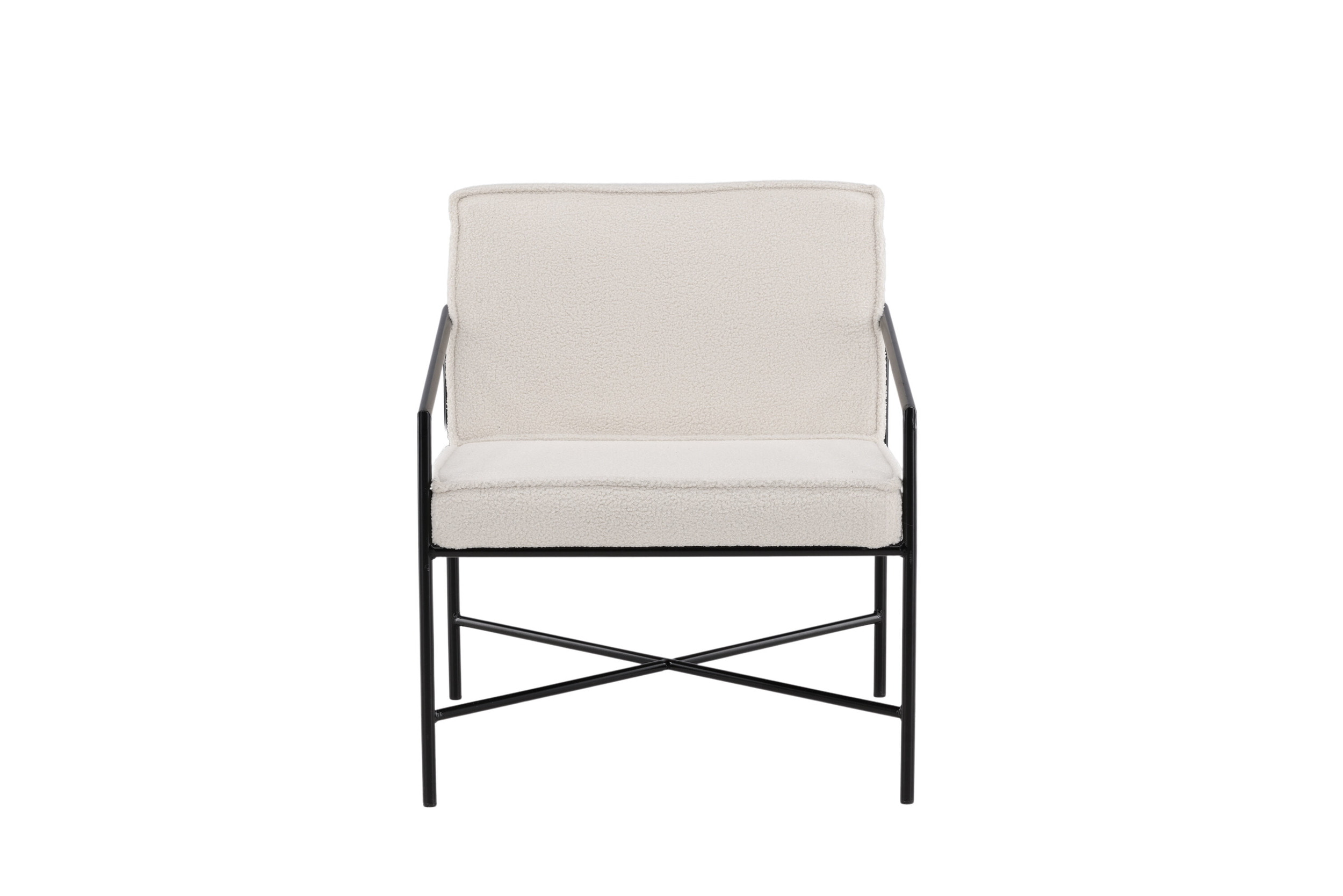 Nohr Fauteuil 'Sidra' Teddy, kleur Off White