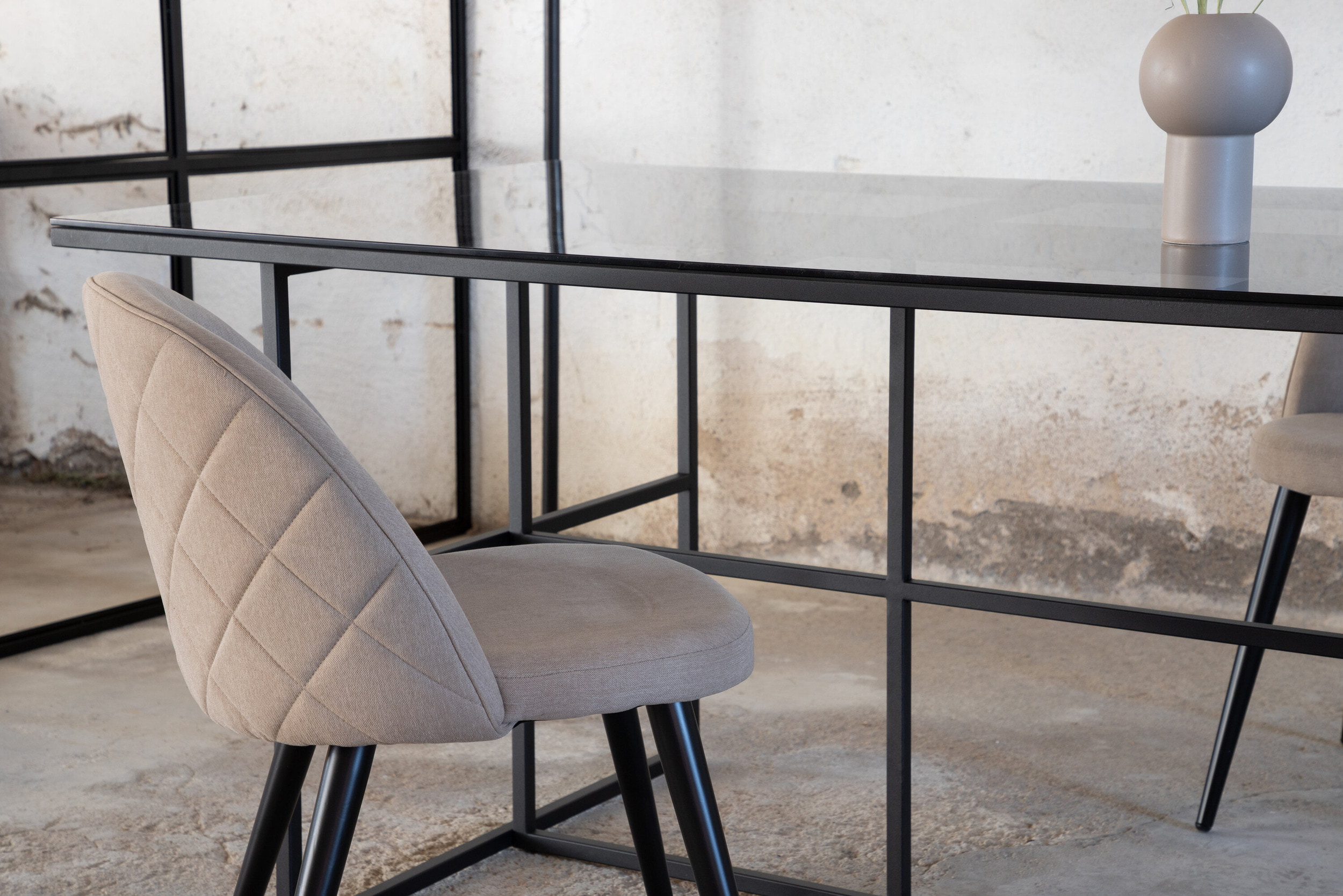 Nohr Eettafel 'Shamyra' Glas, 200 x 90cm