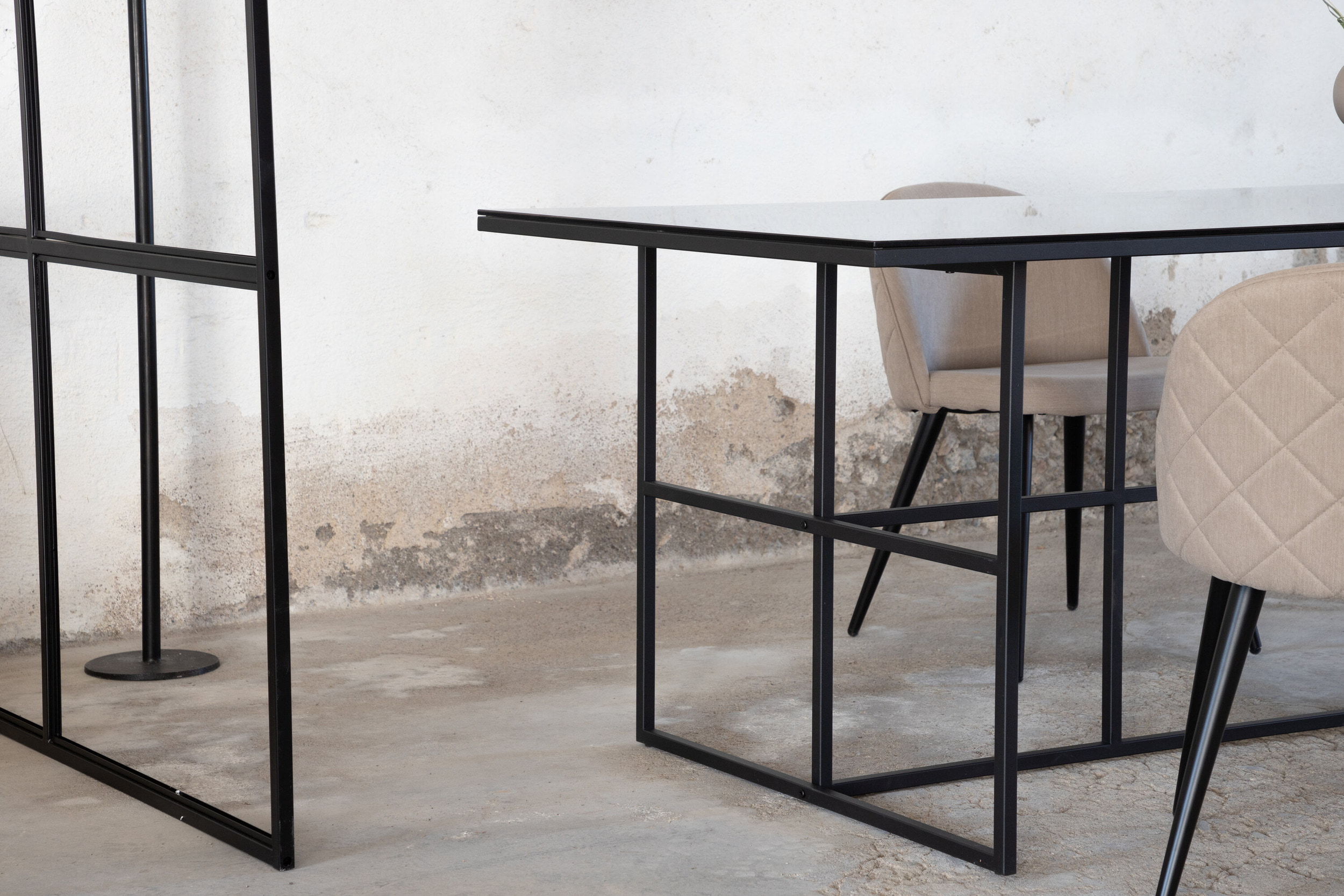 Nohr Eettafel 'Shamyra' Glas, 200 x 90cm
