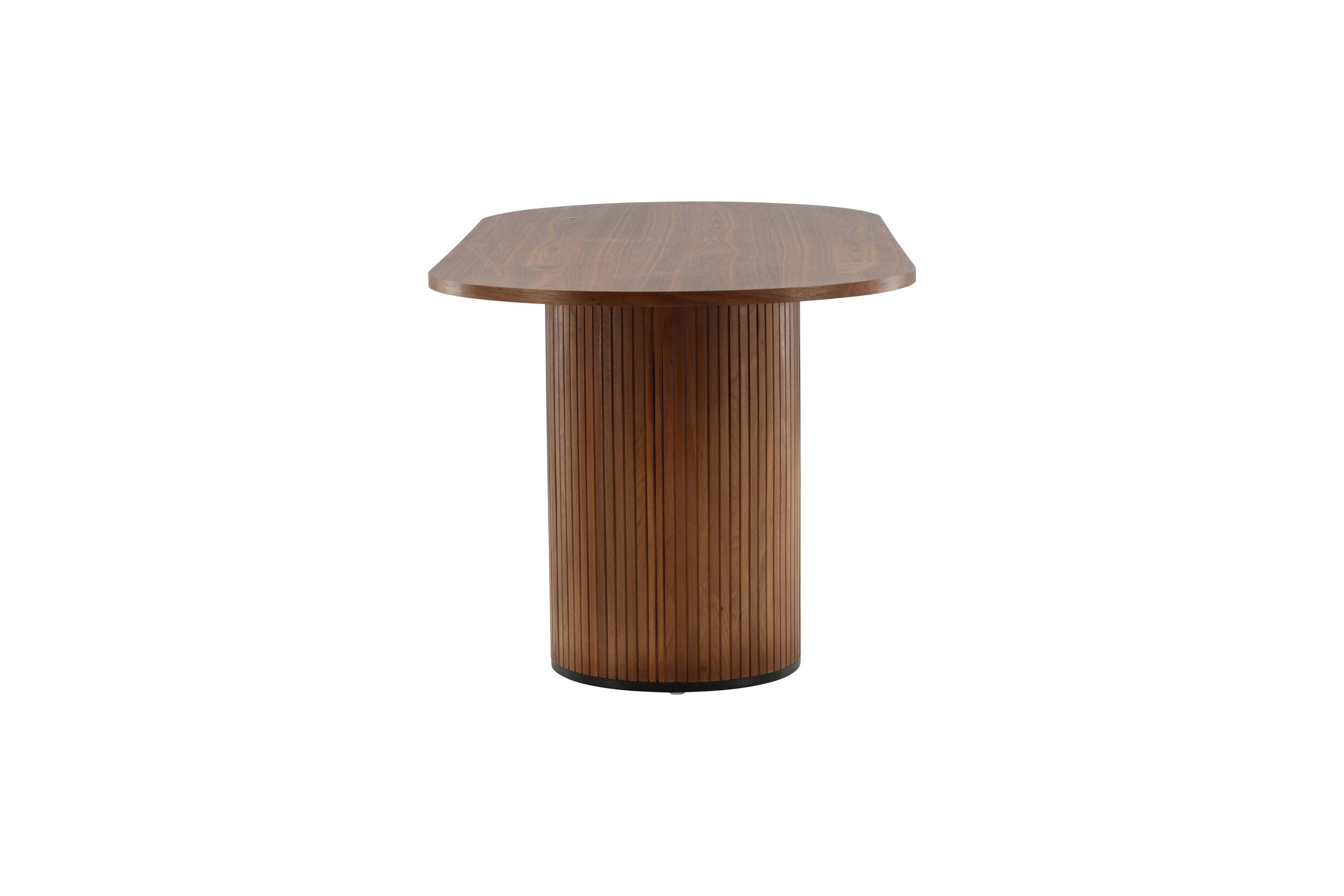 Nohr Deens Ovale Eettafel 'Fionna' 200 x 90cm, kleur Walnoot
