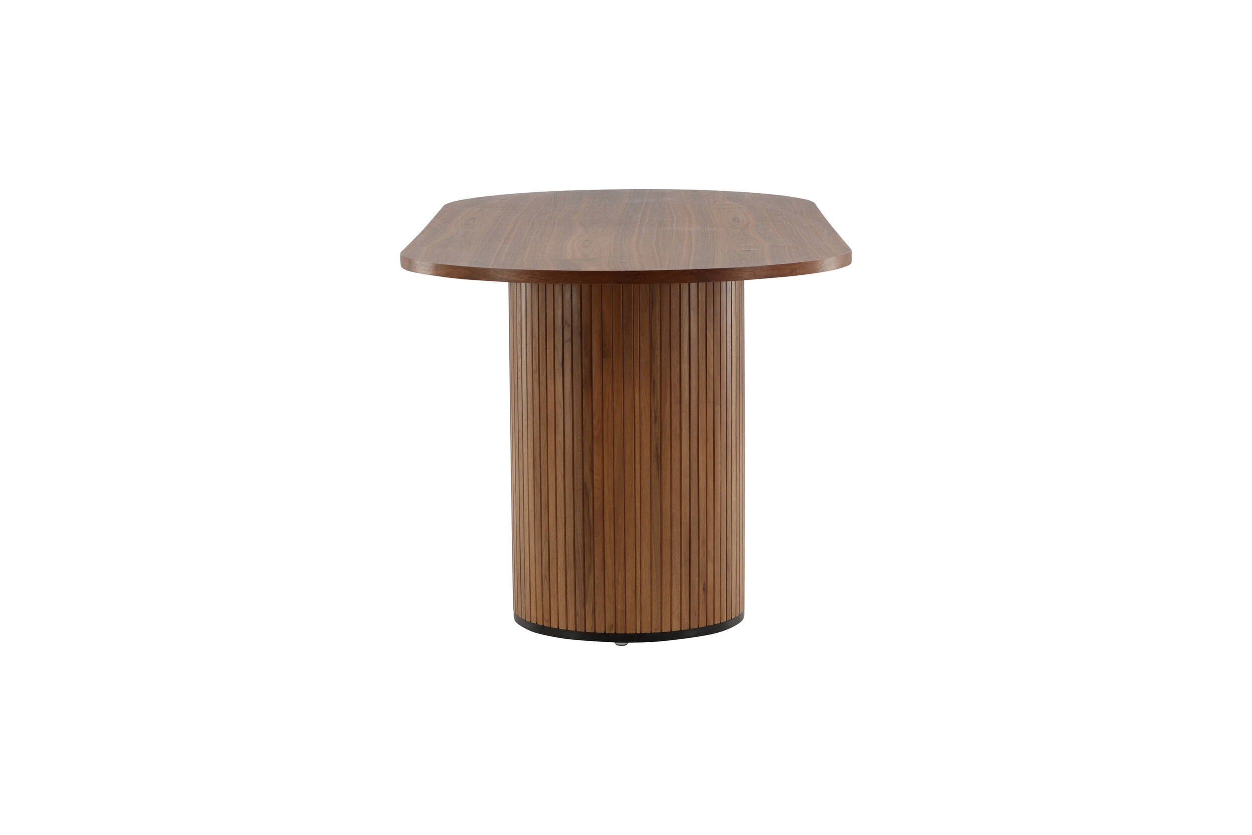 Nohr Deens Ovale Eettafel 'Fionna' 200 x 90cm, kleur Walnoot