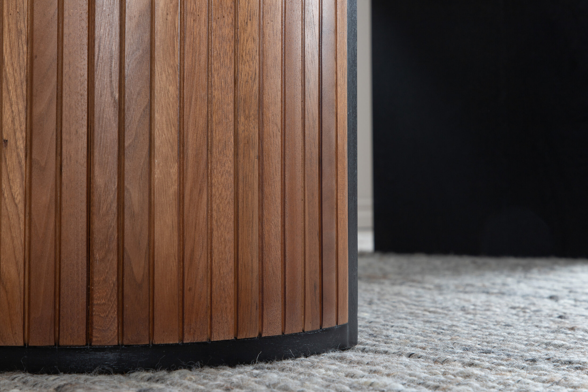 Nohr Deens Ovale Eettafel 'Fionna' 200 x 90cm, kleur Walnoot