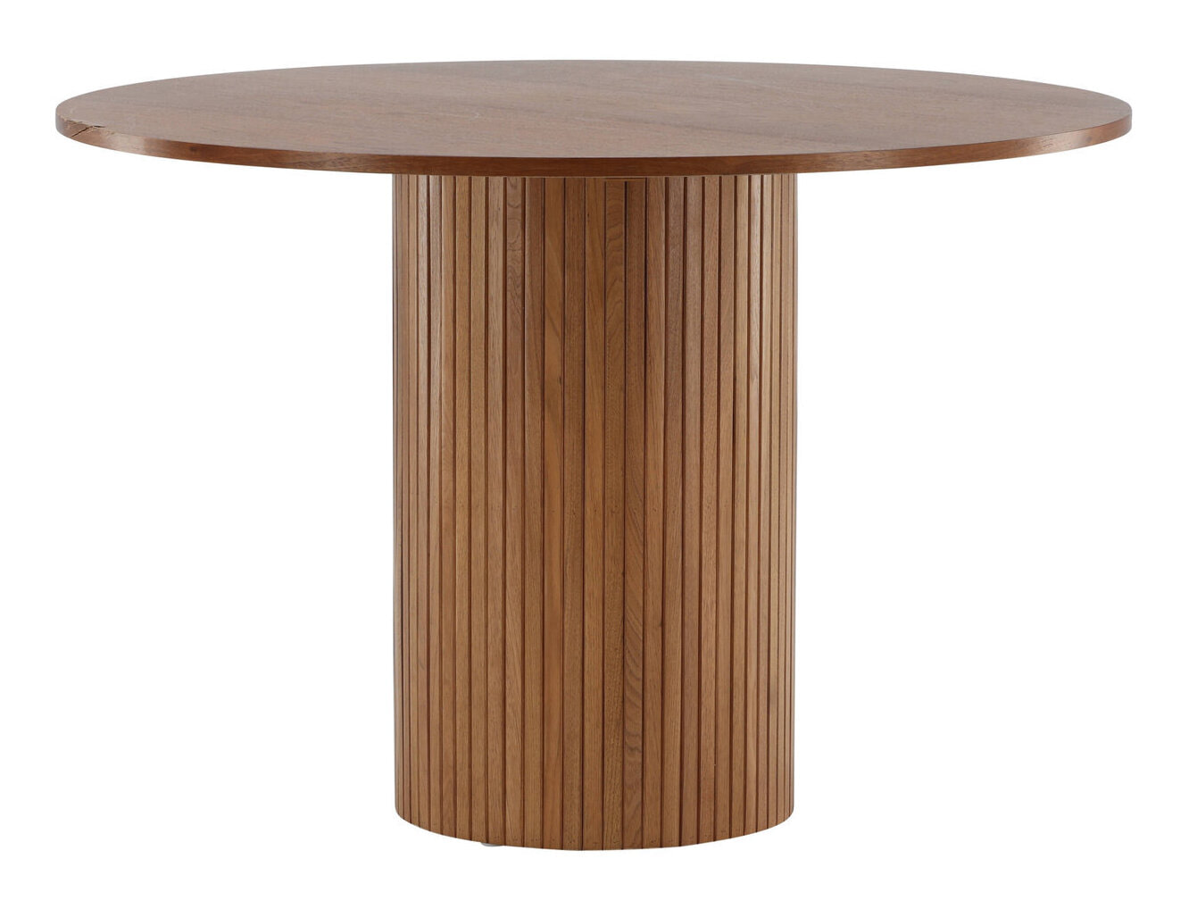 Nohr Ronde Eettafel 'Fionna' MDF 110cm, kleur Walnoot
