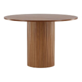 Nohr Ronde Eettafel 'Fionna' MDF 110cm, kleur Walnoot