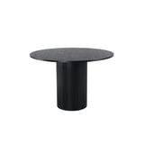 Nohr Ronde Eettafel 'Fionna' MDF 110cm, kleur Zwart