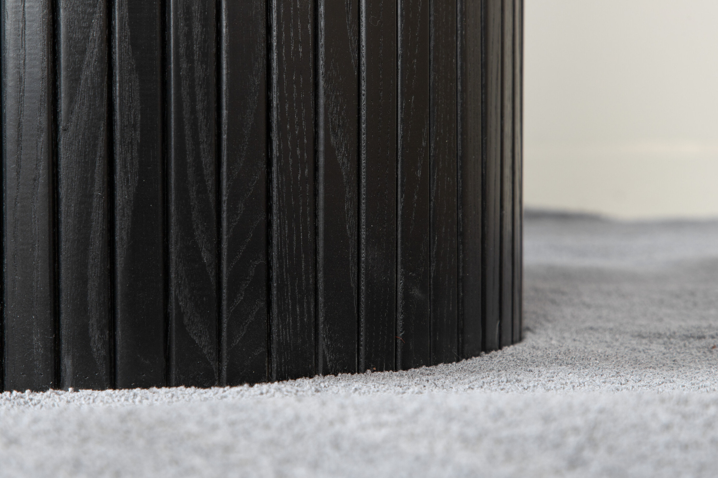 Nohr Ronde Eettafel 'Fionna' MDF 110cm, kleur Zwart