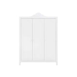 Bopita Kledingkast 'Evi' 3-deurs, kleur wit