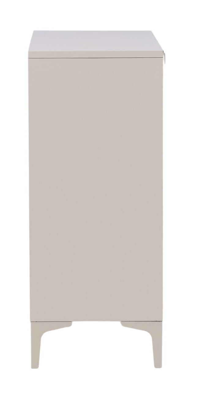 Nohr Dressoir 'Danyella' 110cm, metaal, kleur Beige