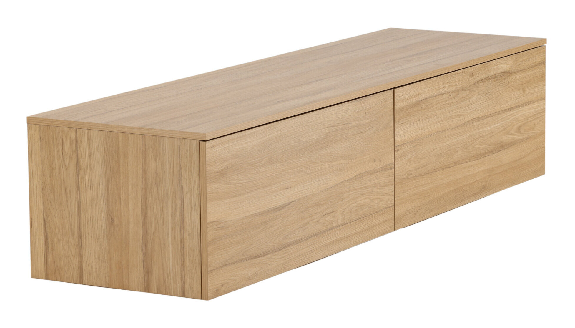 Nohr Zwevend TV-meubel 'Ericka' Eikenlook, 160cm, kleur Naturel