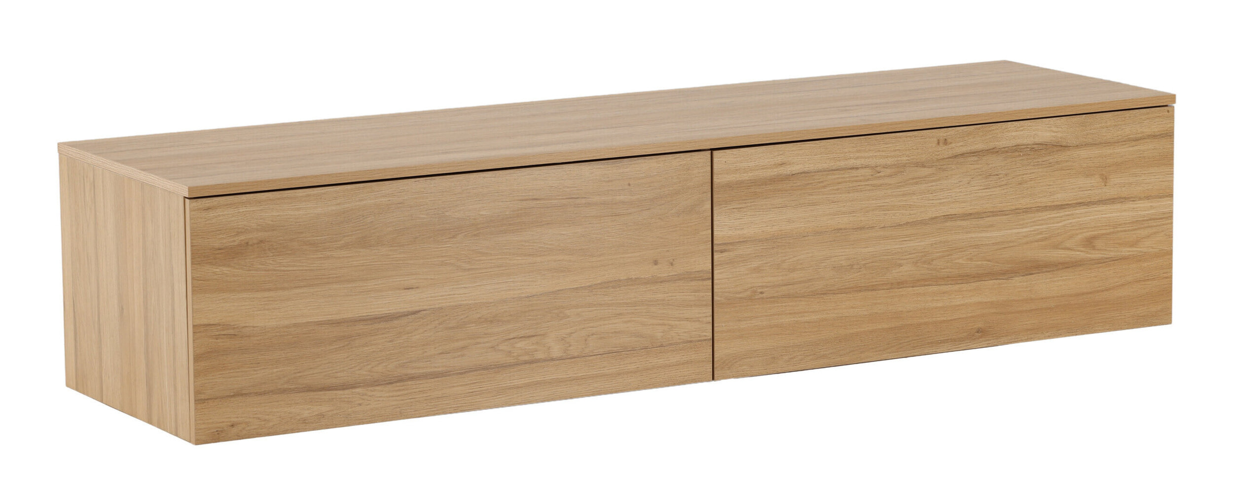 Nohr Zwevend TV-meubel 'Ericka' Eikenlook, 160cm, kleur Naturel