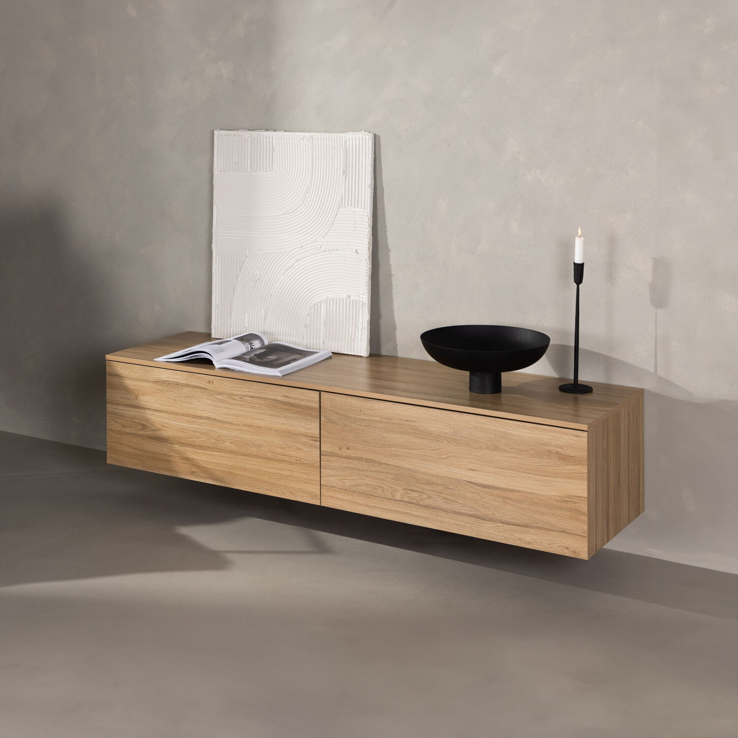 Nohr Zwevend TV-meubel 'Ericka' MDF, 160cm