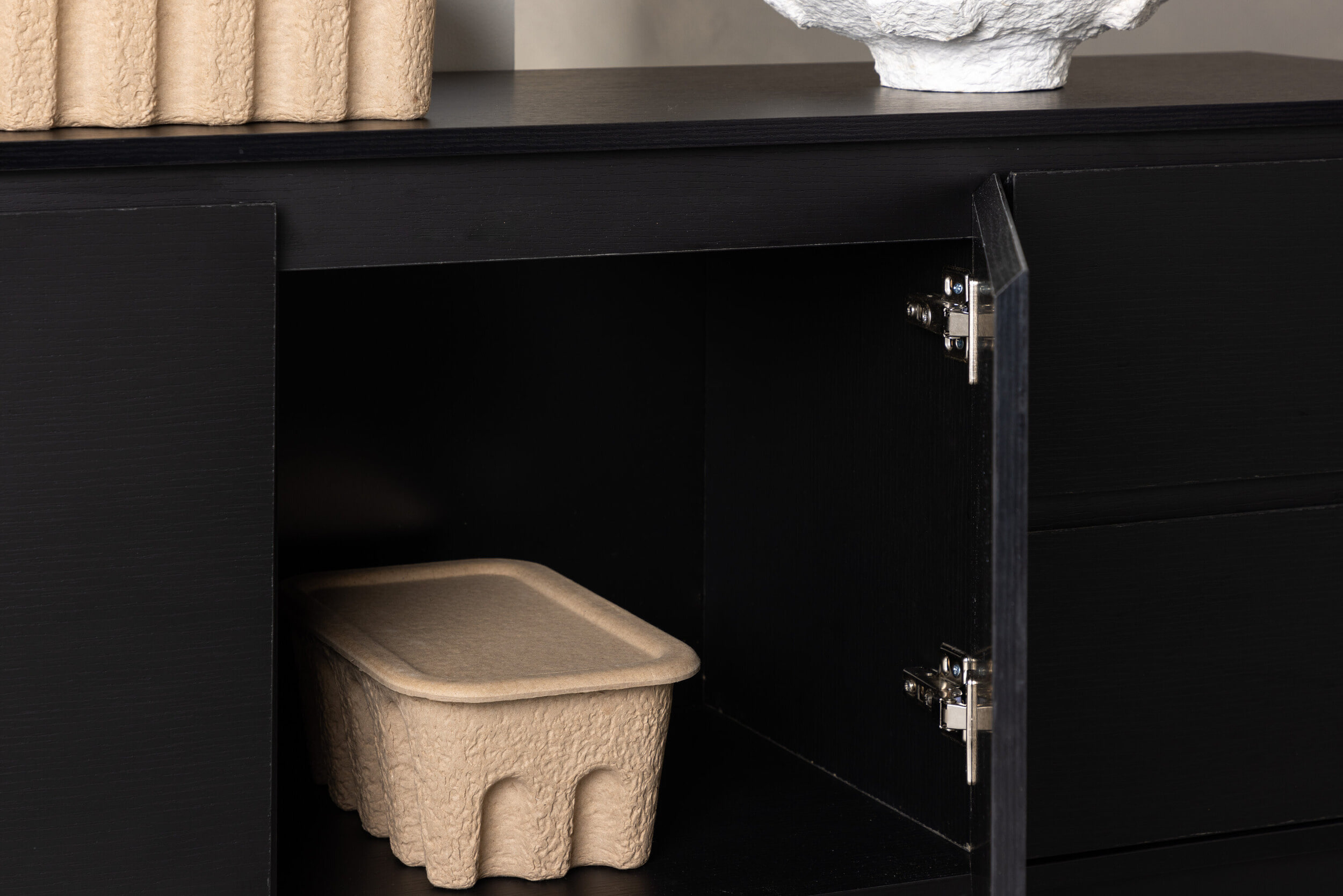 Nohr Dressoir 'Deven' 138cm, kleur Zwart