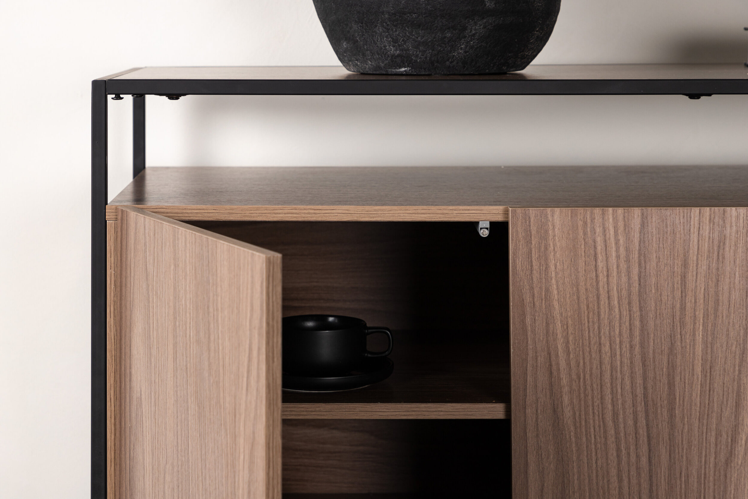 Nohr Dressoir 'Revecca' Walnoot look, 120cm